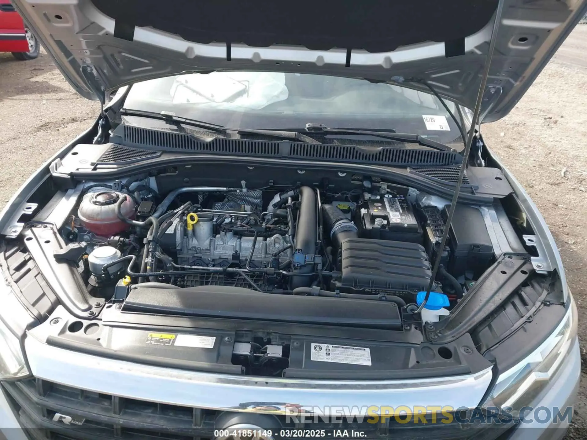 10 fotografías del automóvil dañado 3VWCB7BU2LM031412 VOLKSWAGEN JETTA 2020