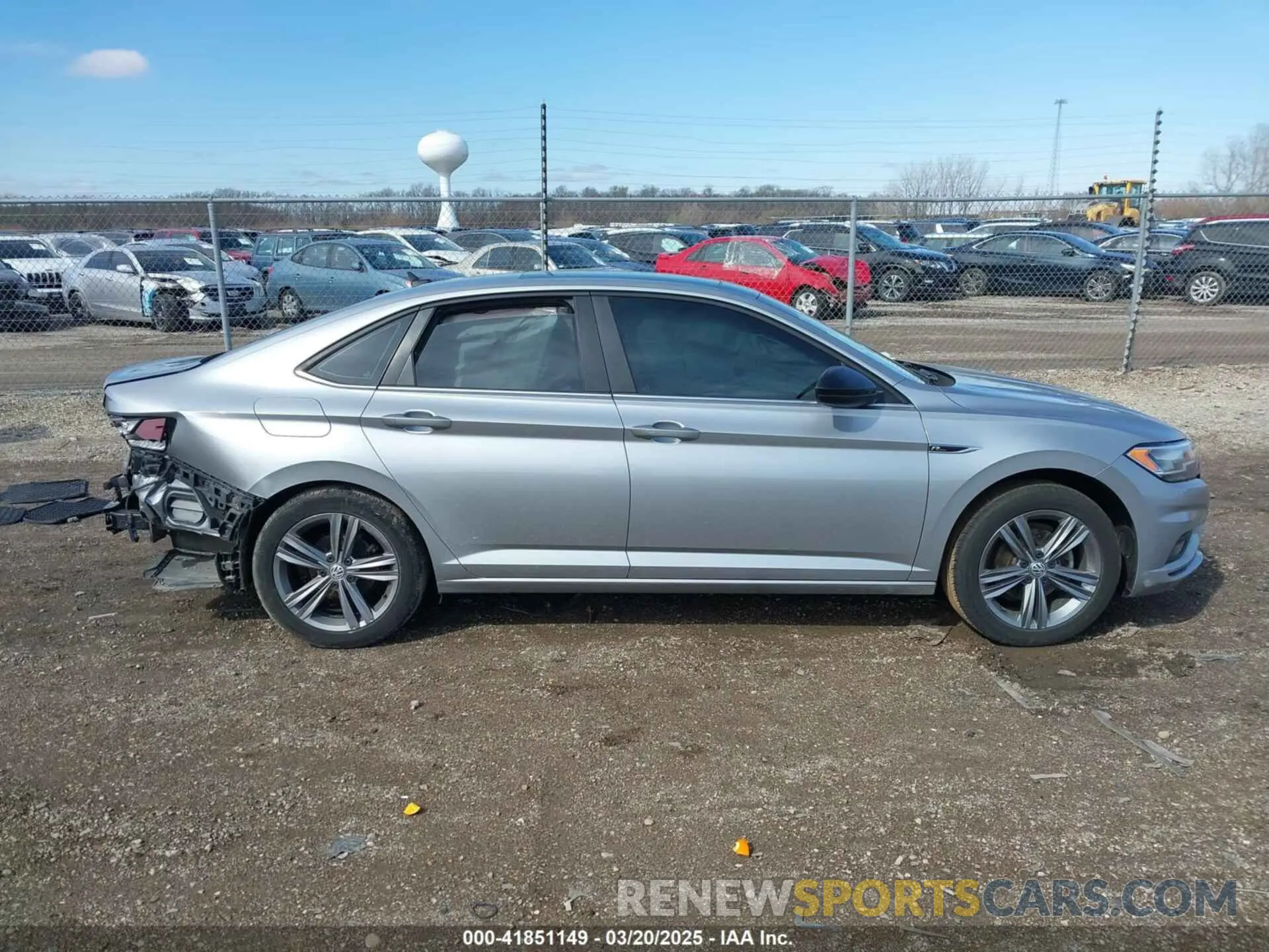 13 fotografías del automóvil dañado 3VWCB7BU2LM031412 VOLKSWAGEN JETTA 2020