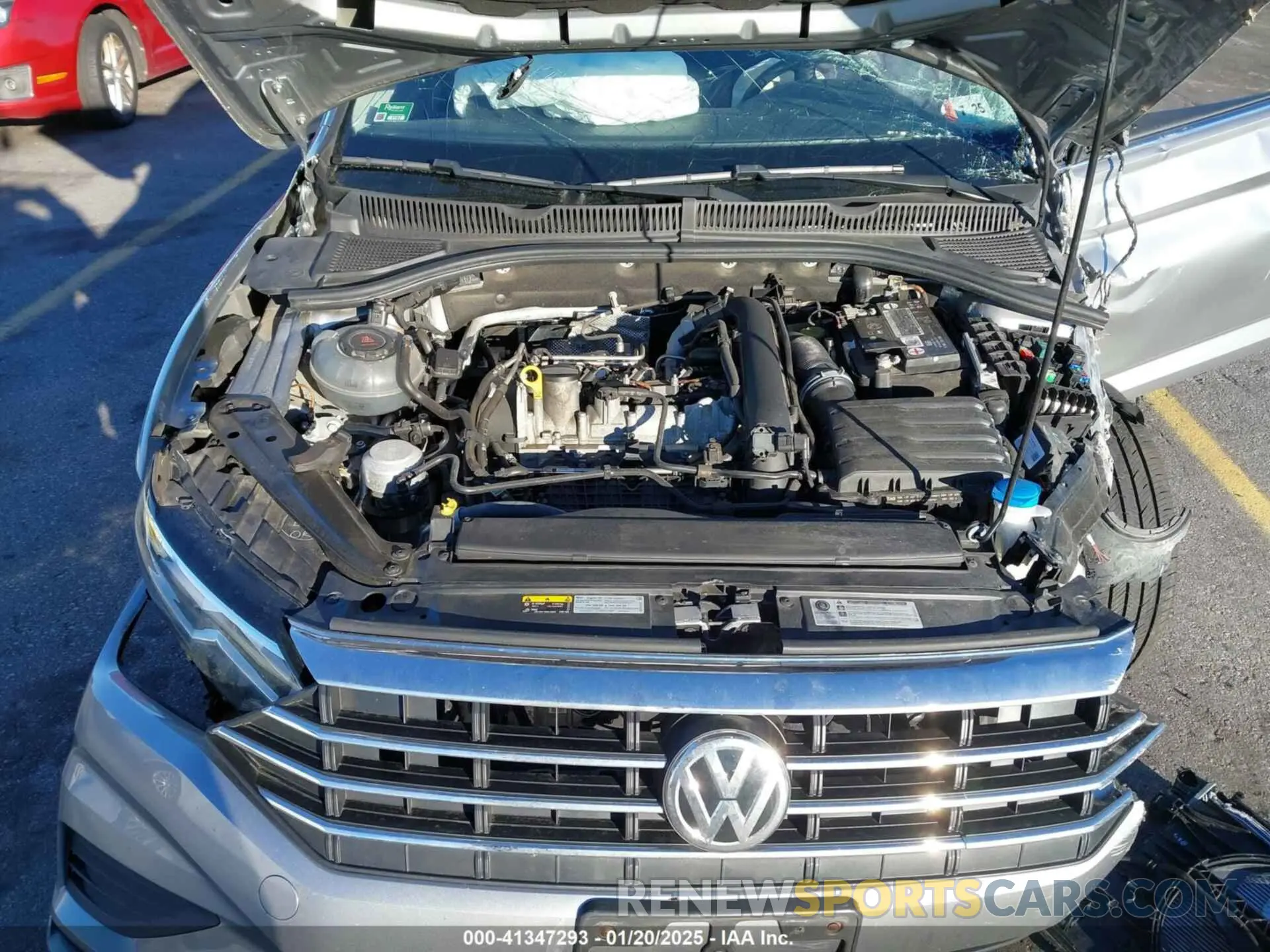 10 fotografías del automóvil dañado 3VWCB7BU2LM037937 VOLKSWAGEN JETTA 2020