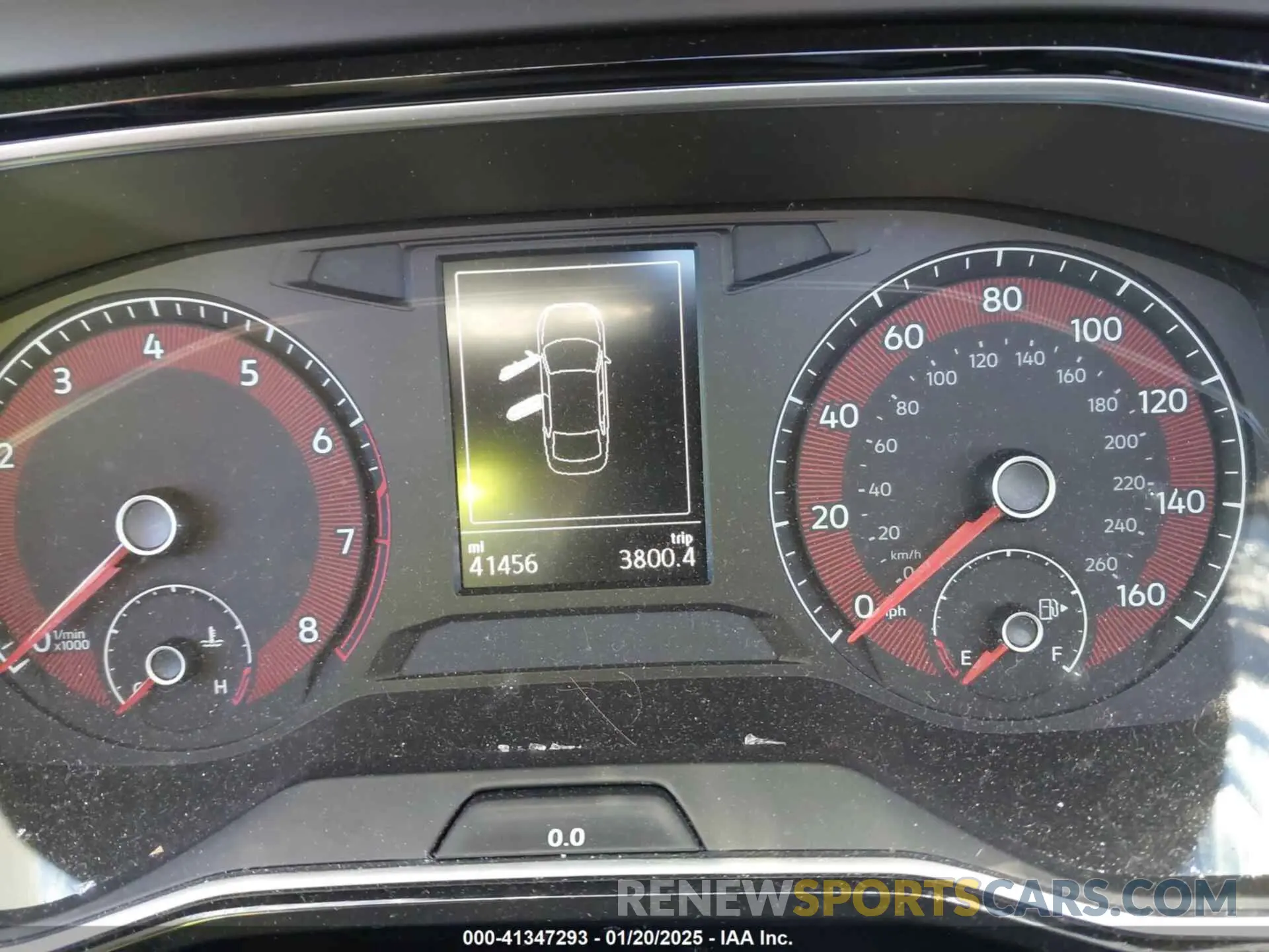 7 fotografías del automóvil dañado 3VWCB7BU2LM037937 VOLKSWAGEN JETTA 2020