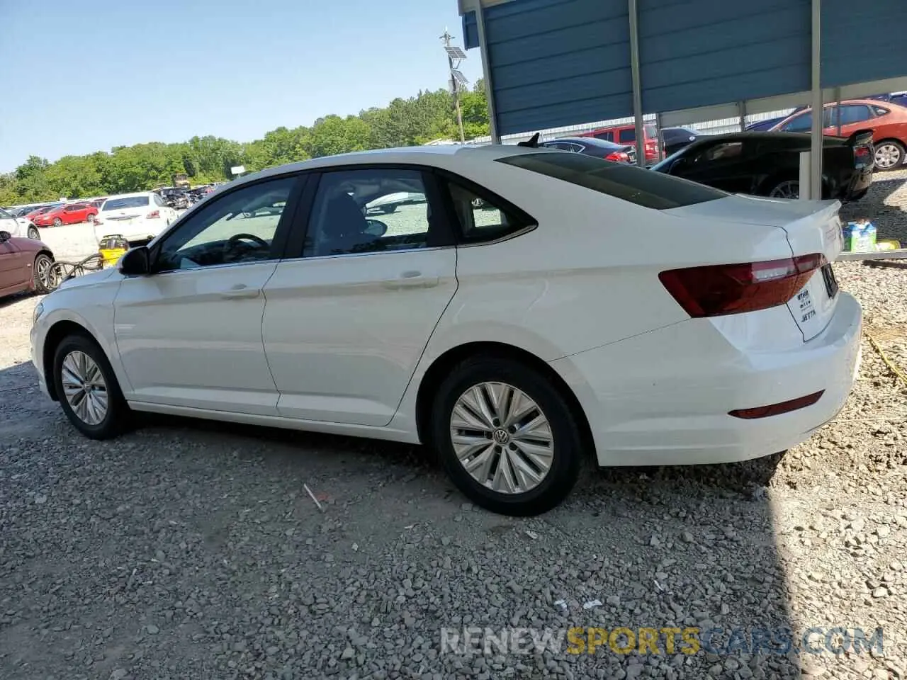 2 fotografías del automóvil dañado 3VWCB7BU2LM038182 VOLKSWAGEN JETTA 2020