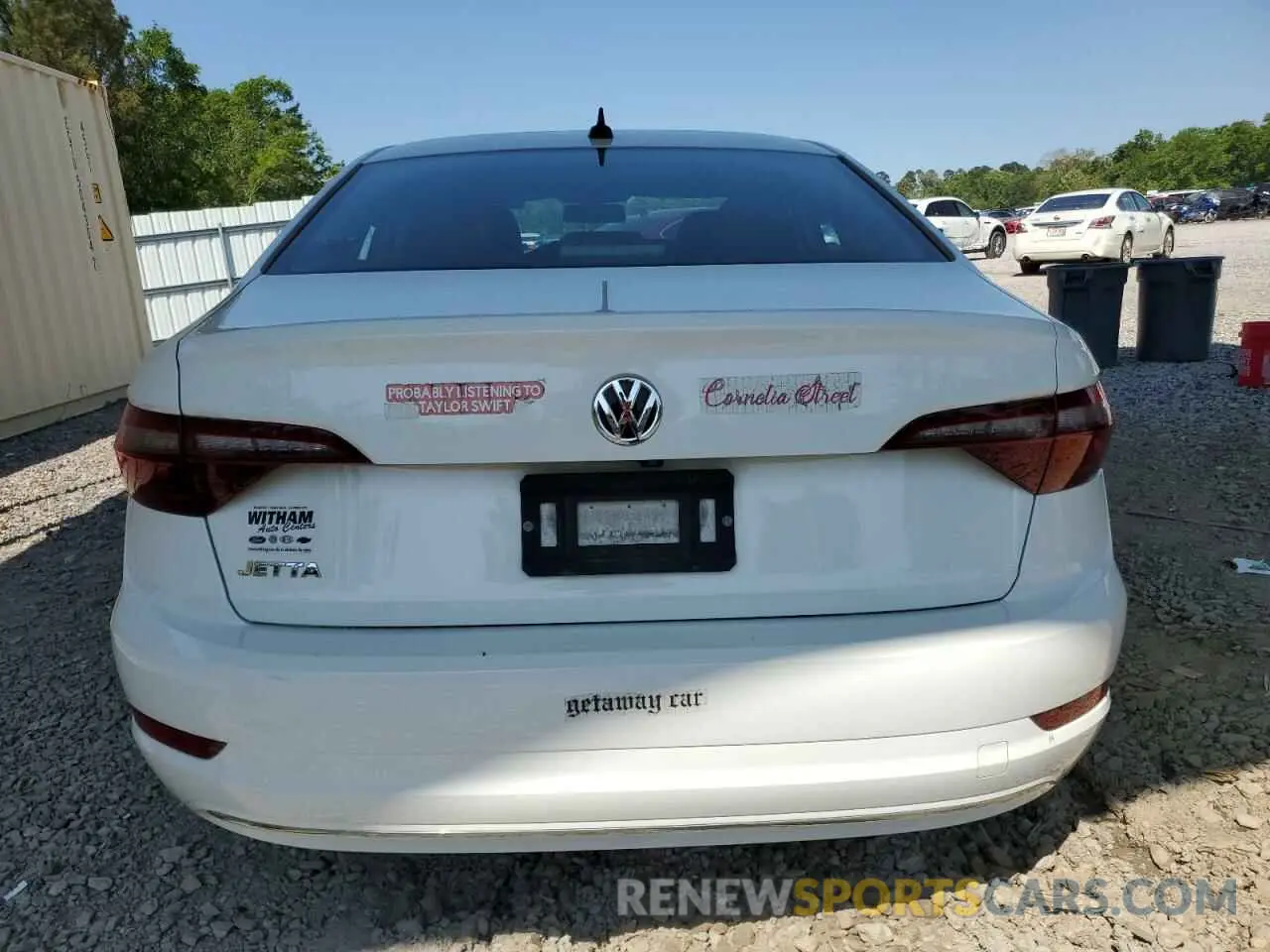 6 fotografías del automóvil dañado 3VWCB7BU2LM038182 VOLKSWAGEN JETTA 2020