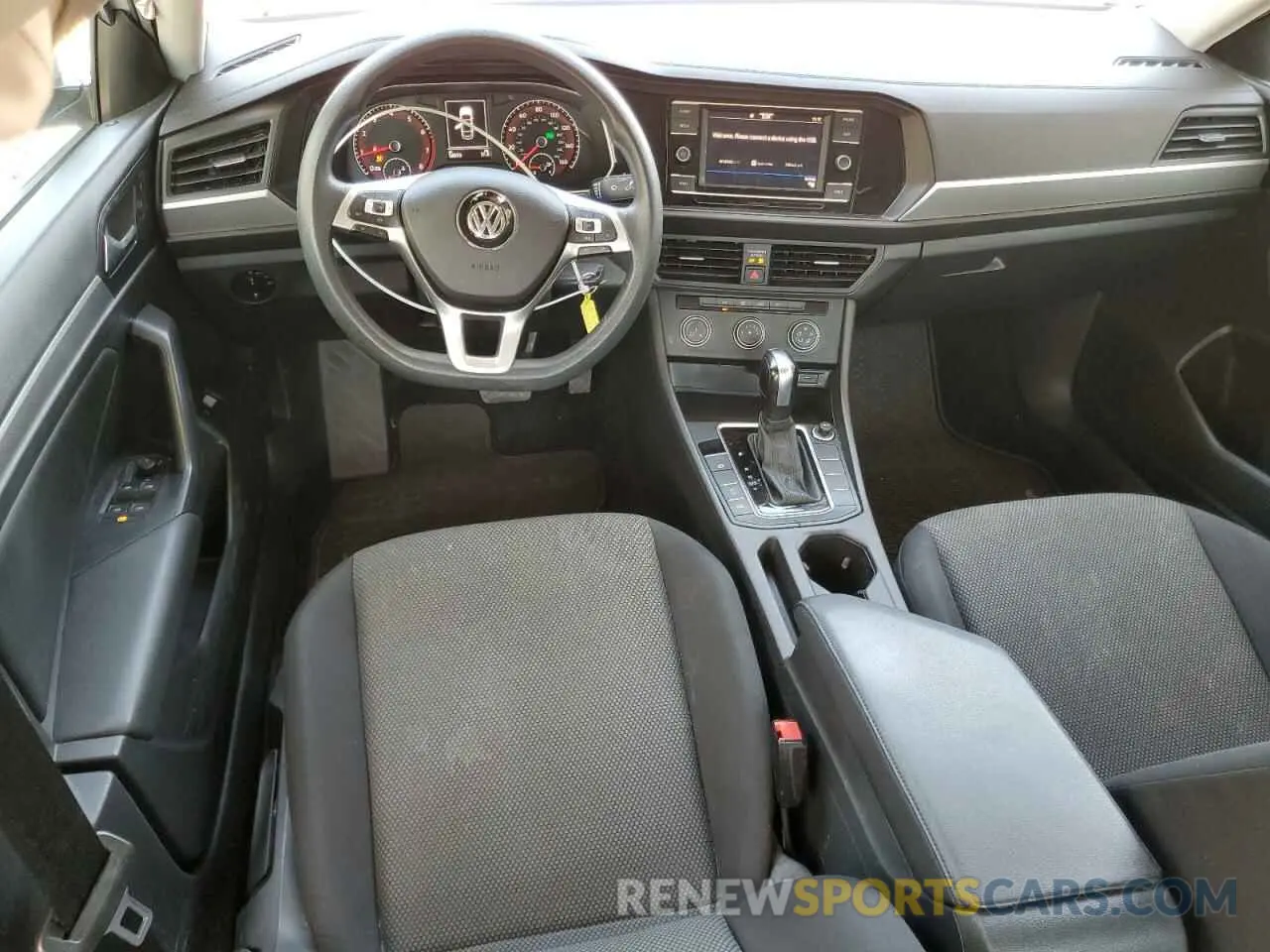 8 fotografías del automóvil dañado 3VWCB7BU2LM038182 VOLKSWAGEN JETTA 2020