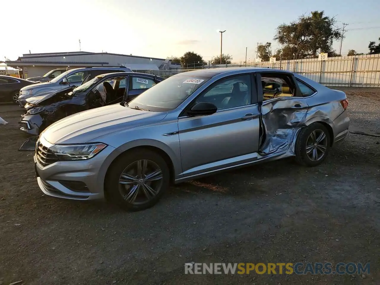 1 fotografías del automóvil dañado 3VWCB7BU2LM051417 VOLKSWAGEN JETTA 2020