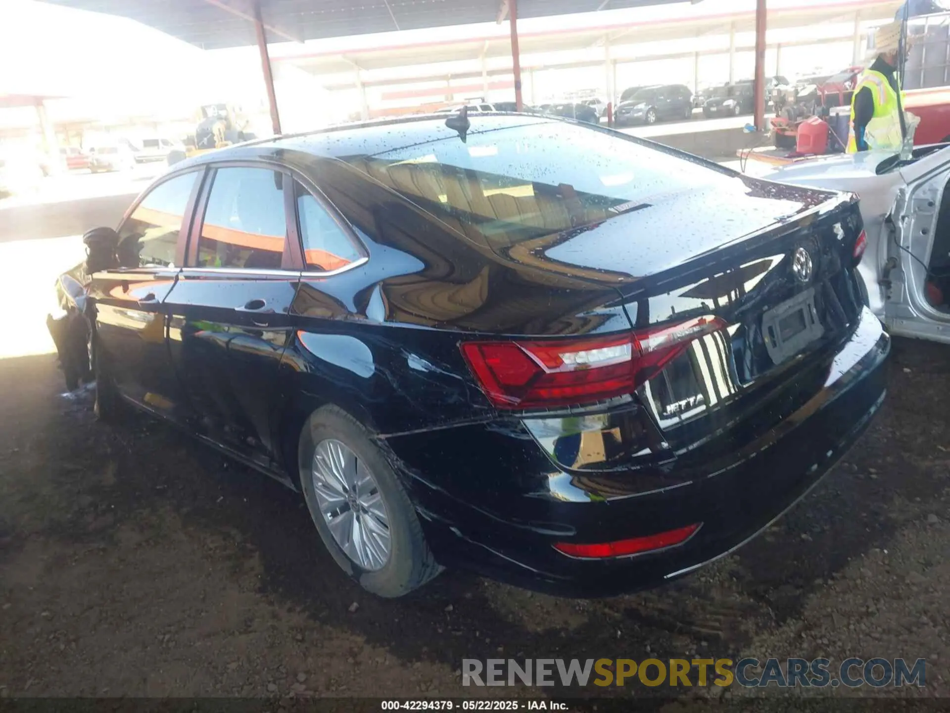 3 fotografías del automóvil dañado 3VWCB7BU2LM076706 VOLKSWAGEN JETTA 2020