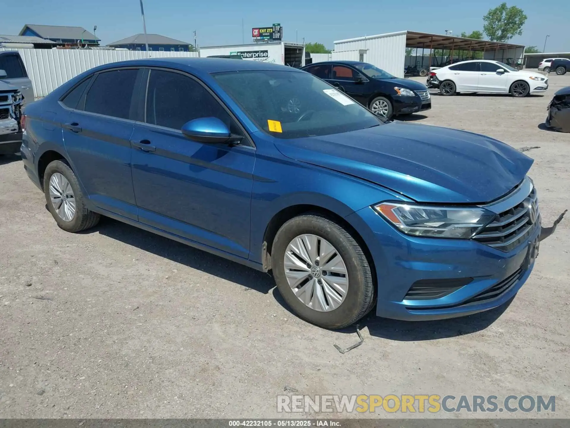 1 fotografías del automóvil dañado 3VWCB7BU2LM076835 VOLKSWAGEN JETTA 2020