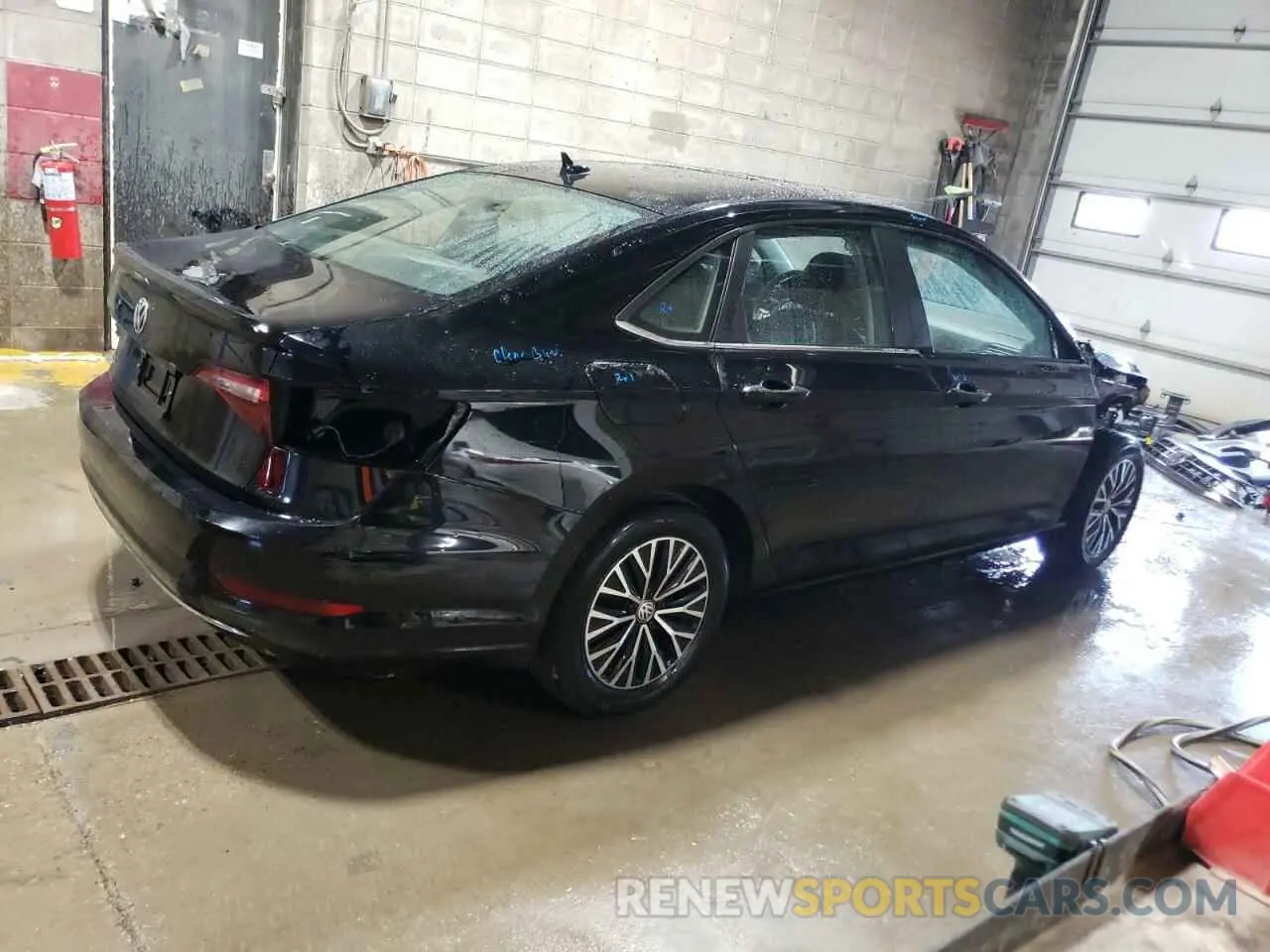 3 fotografías del automóvil dañado 3VWCB7BU3LM007300 VOLKSWAGEN JETTA 2020