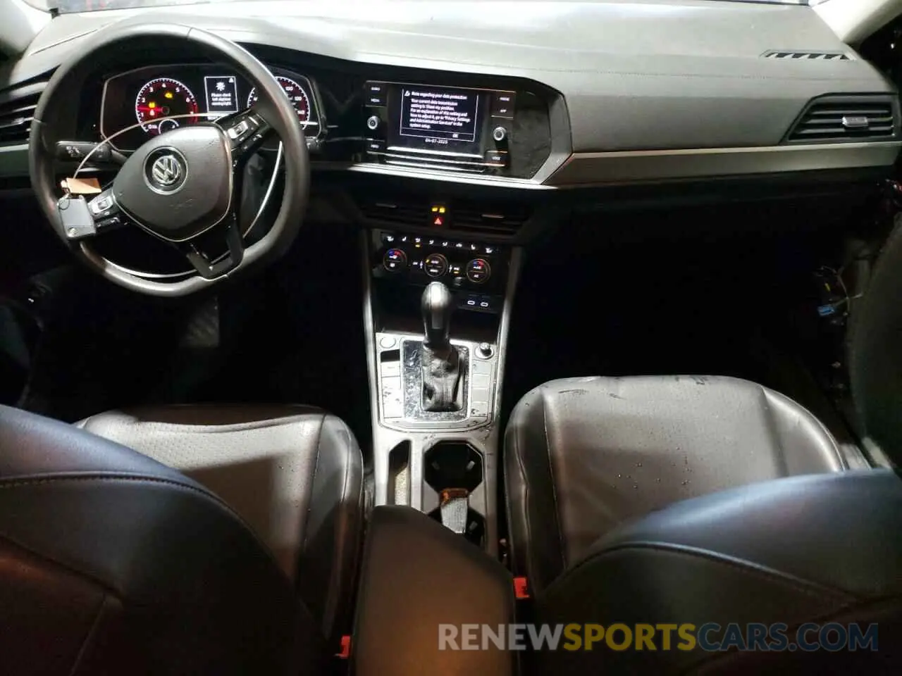 8 fotografías del automóvil dañado 3VWCB7BU3LM007300 VOLKSWAGEN JETTA 2020