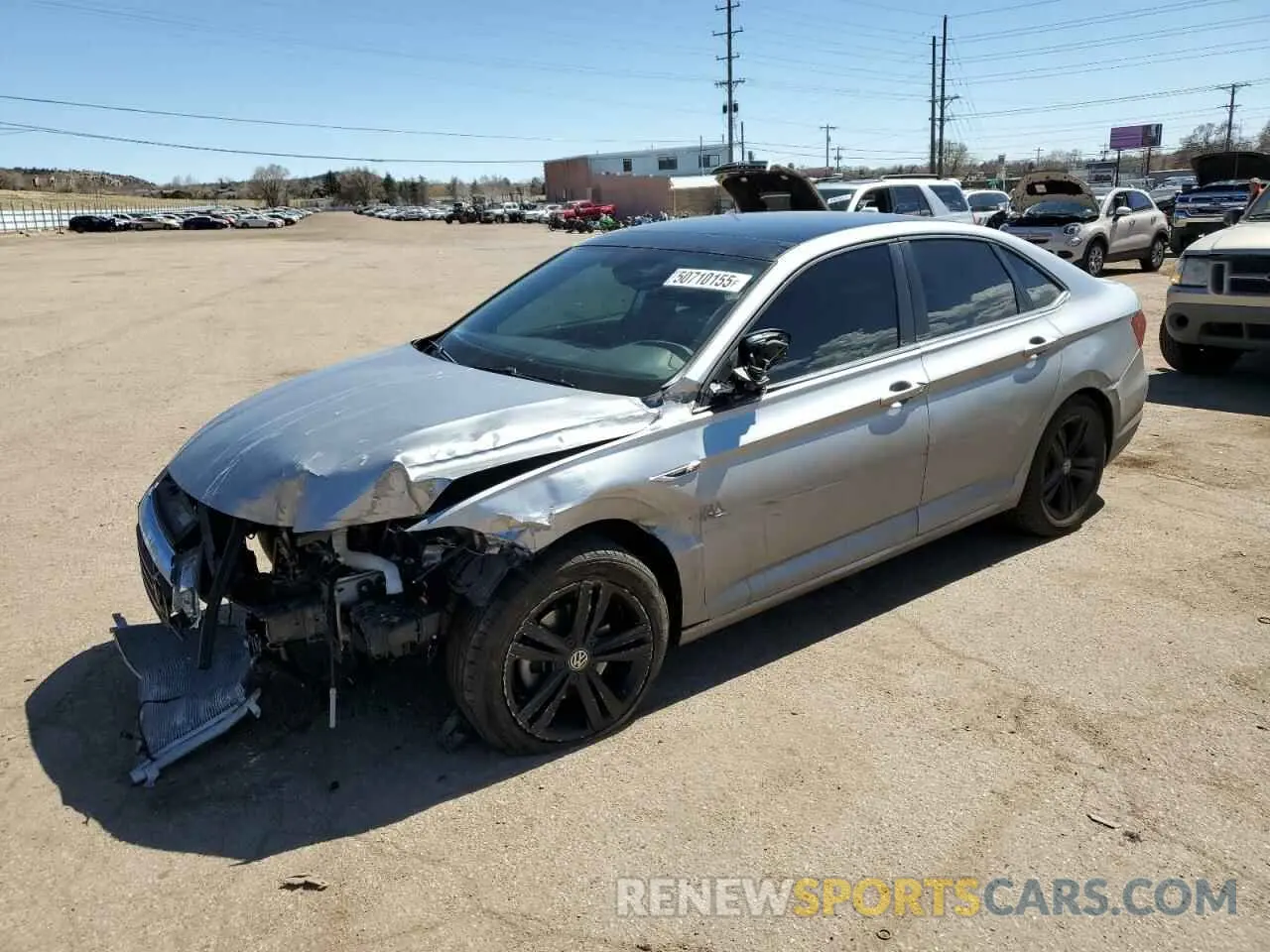 1 fotografías del automóvil dañado 3VWCB7BU3LM044041 VOLKSWAGEN JETTA 2020
