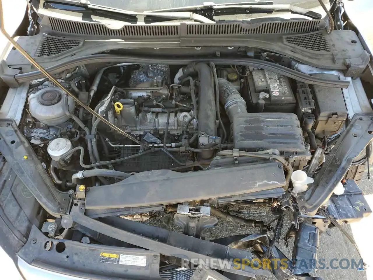 11 fotografías del automóvil dañado 3VWCB7BU3LM044041 VOLKSWAGEN JETTA 2020