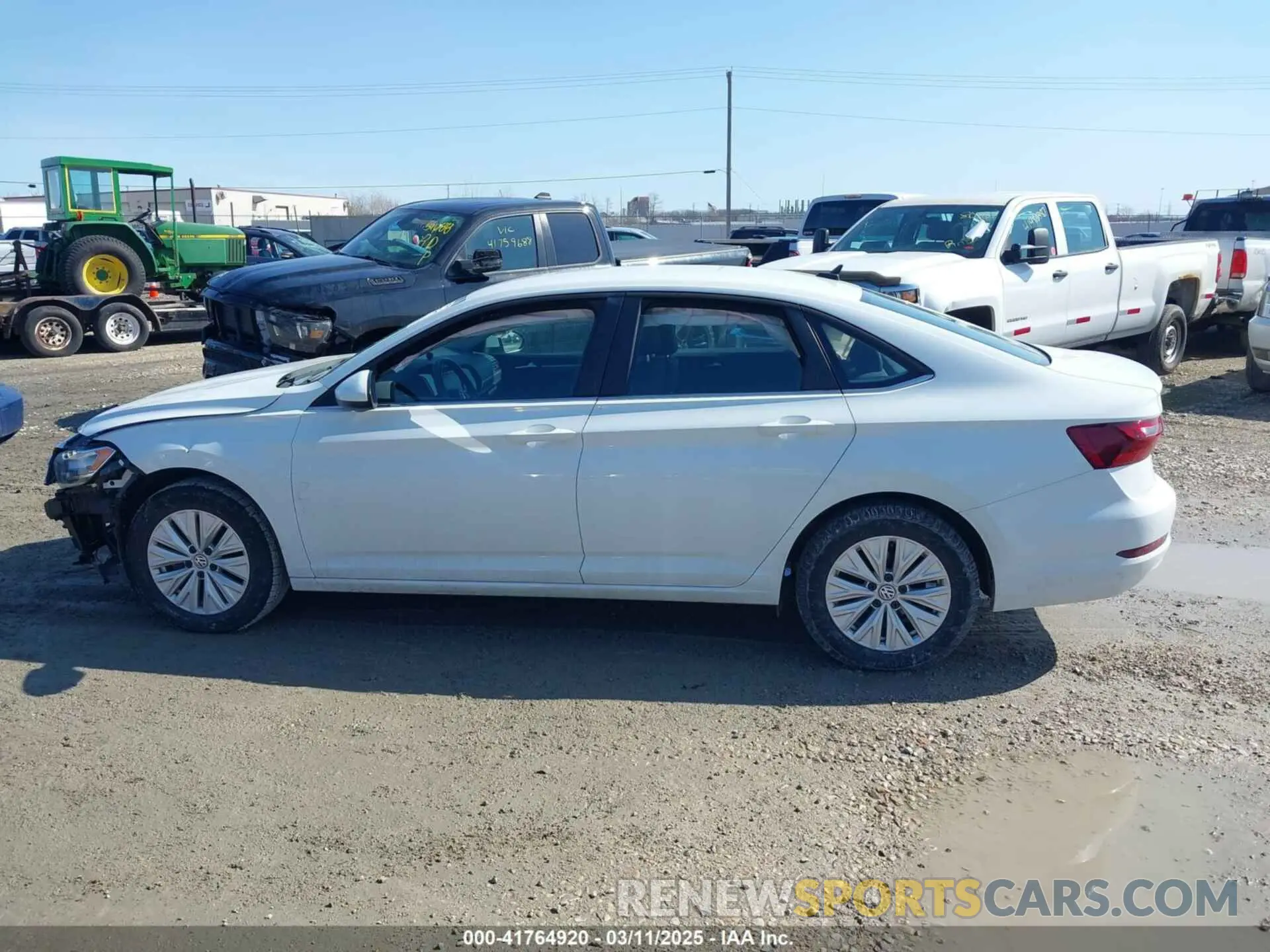 14 fotografías del automóvil dañado 3VWCB7BU3LM063558 VOLKSWAGEN JETTA 2020