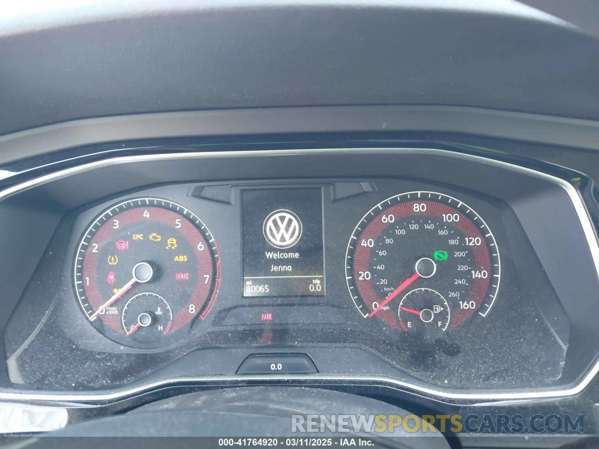7 fotografías del automóvil dañado 3VWCB7BU3LM063558 VOLKSWAGEN JETTA 2020