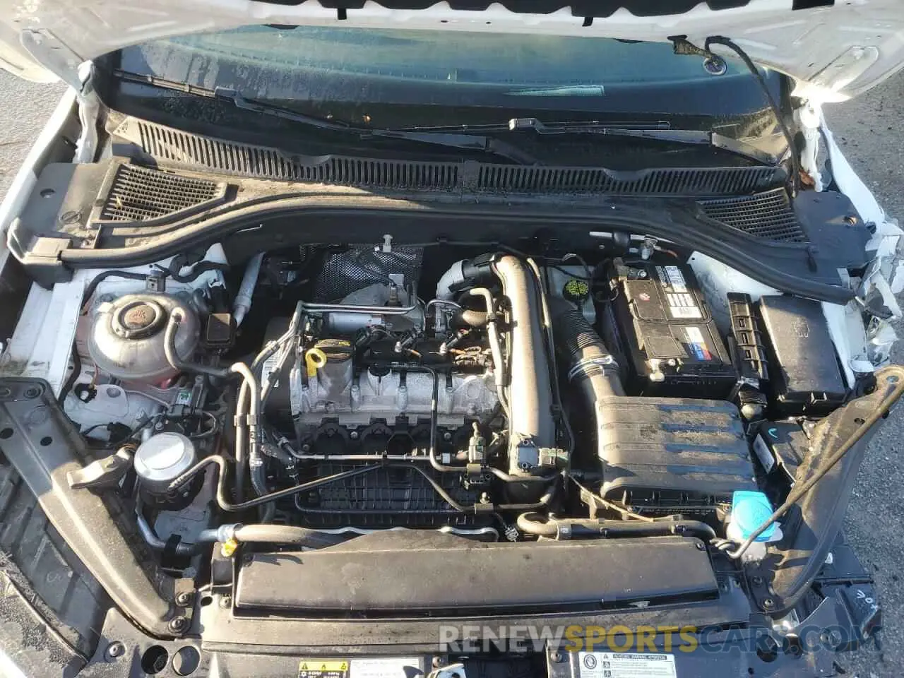 11 fotografías del automóvil dañado 3VWCB7BU4LM049930 VOLKSWAGEN JETTA 2020