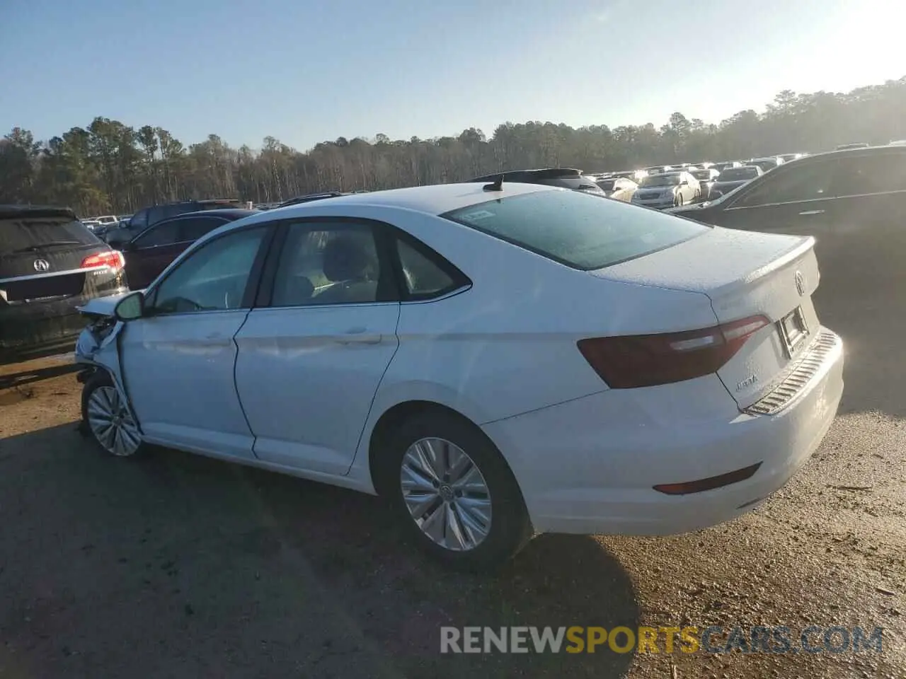 2 fotografías del automóvil dañado 3VWCB7BU4LM049930 VOLKSWAGEN JETTA 2020