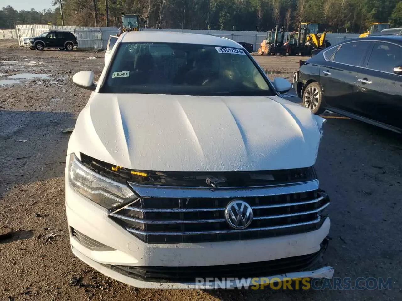 5 fotografías del automóvil dañado 3VWCB7BU4LM049930 VOLKSWAGEN JETTA 2020