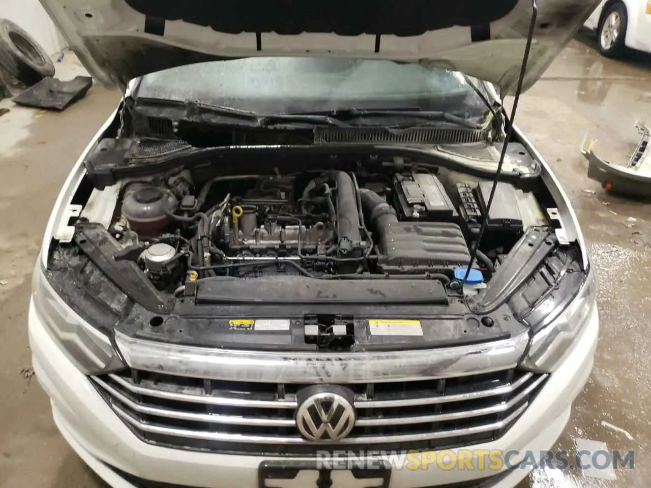 11 fotografías del automóvil dañado 3VWCB7BU4LM070504 VOLKSWAGEN JETTA 2020