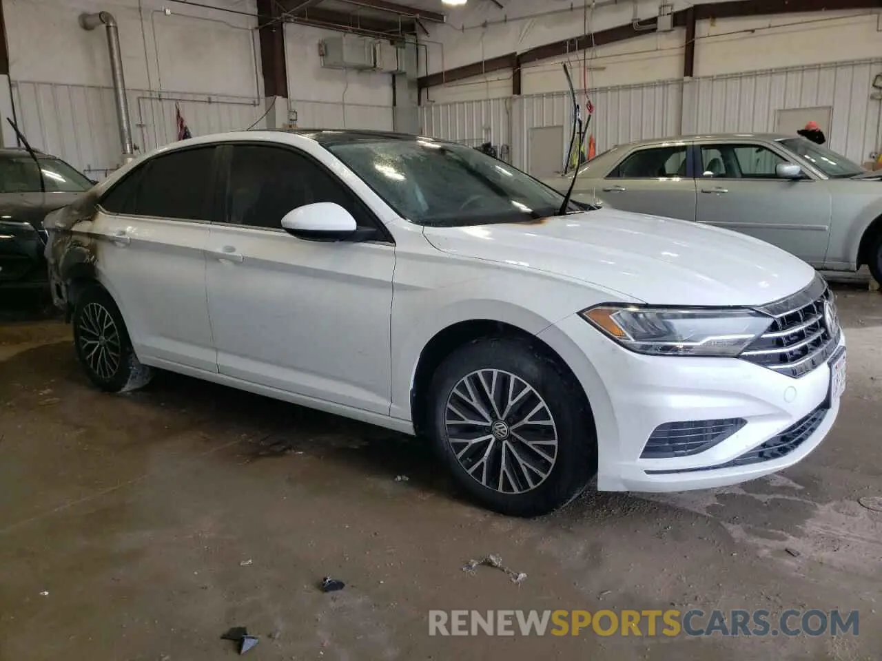 4 fotografías del automóvil dañado 3VWCB7BU4LM070504 VOLKSWAGEN JETTA 2020