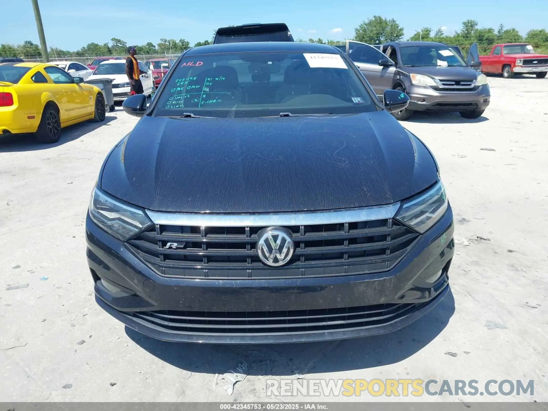 12 fotografías del automóvil dañado 3VWCB7BU4LM073158 VOLKSWAGEN JETTA 2020