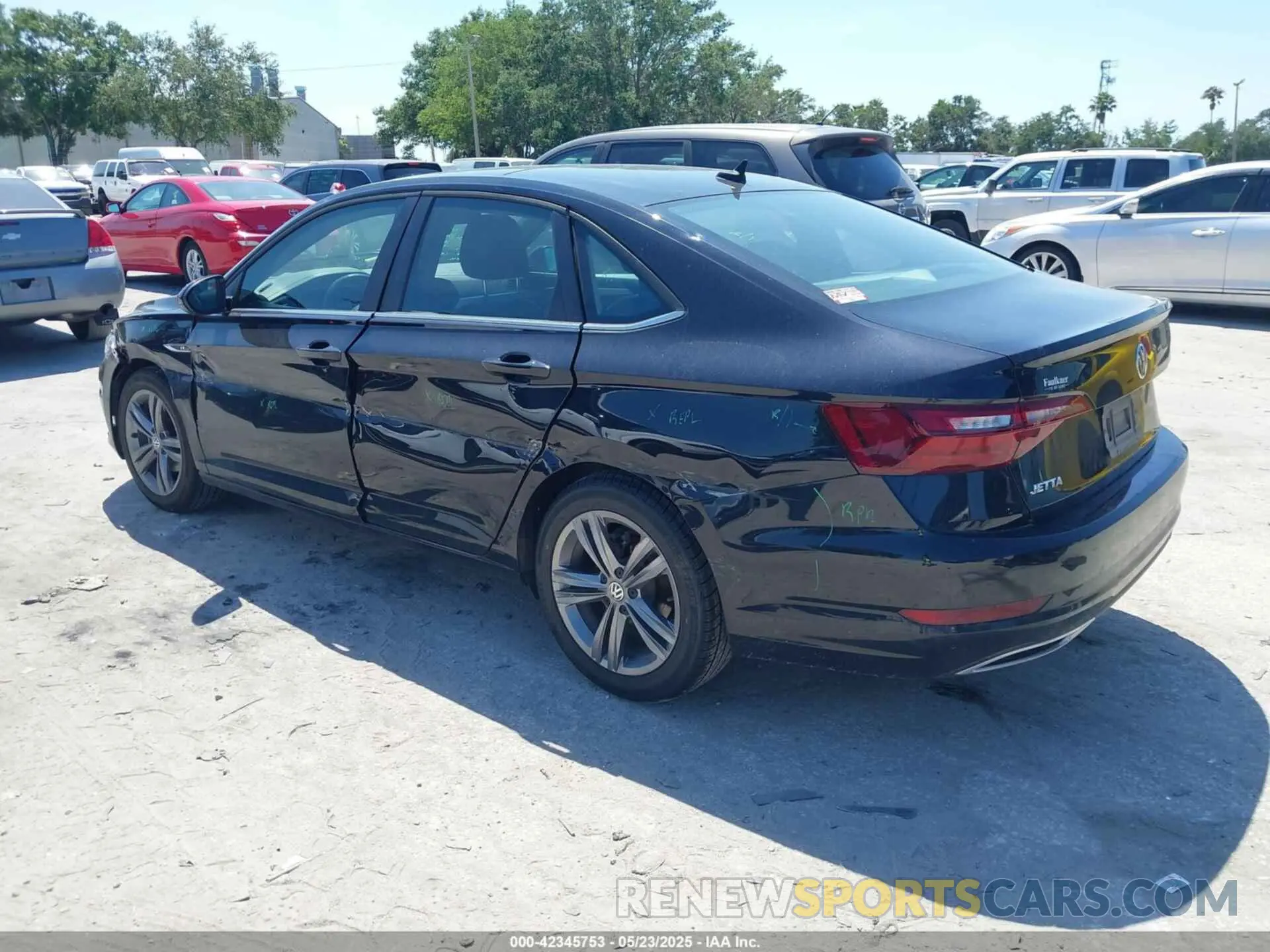 3 fotografías del automóvil dañado 3VWCB7BU4LM073158 VOLKSWAGEN JETTA 2020