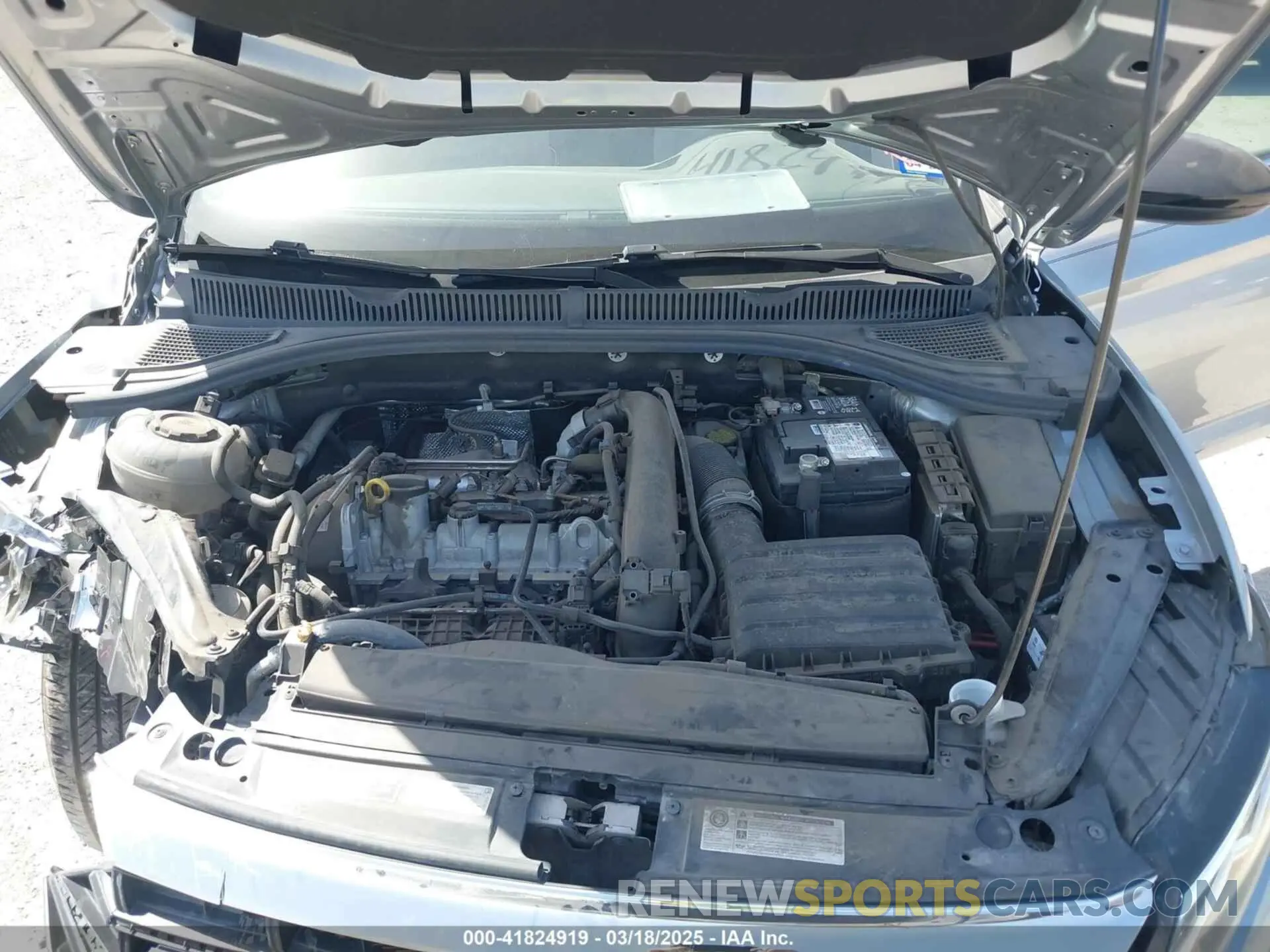 10 fotografías del automóvil dañado 3VWCB7BU5LM014734 VOLKSWAGEN JETTA 2020