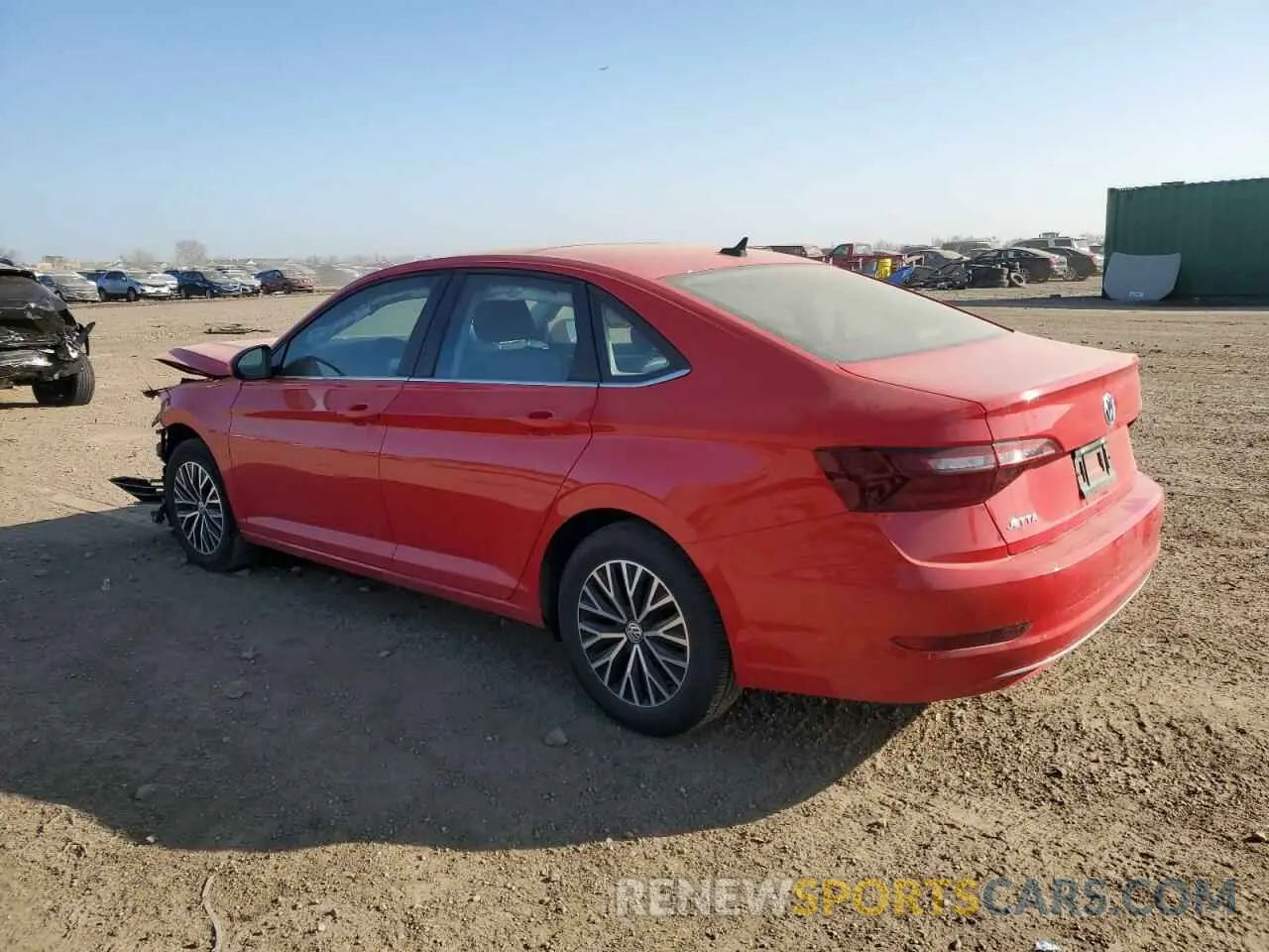 2 fotografías del automóvil dañado 3VWCB7BU5LM068938 VOLKSWAGEN JETTA 2020