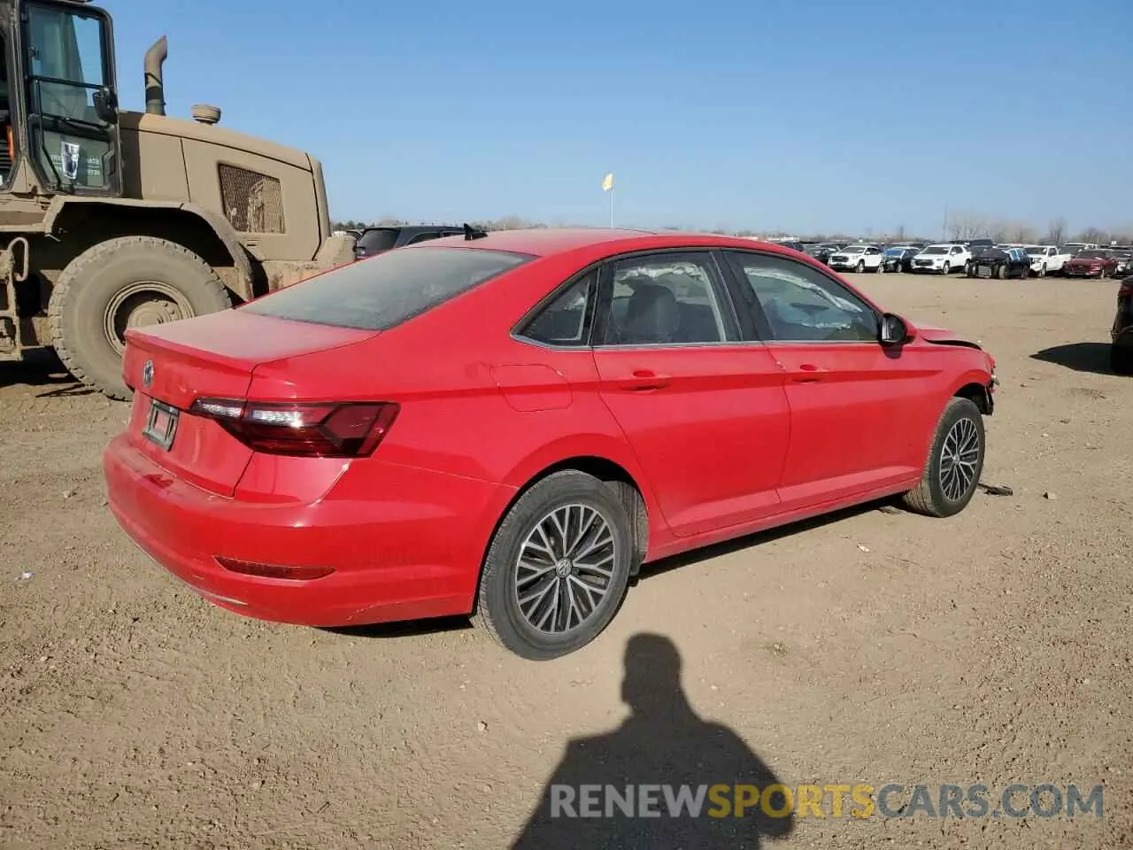 3 fotografías del automóvil dañado 3VWCB7BU5LM068938 VOLKSWAGEN JETTA 2020