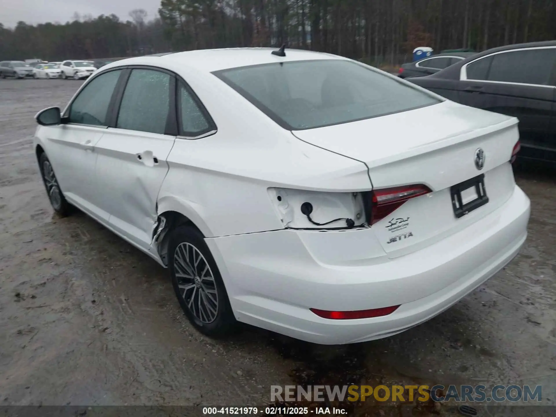 3 fotografías del automóvil dañado 3VWCB7BU6LM002236 VOLKSWAGEN JETTA 2020