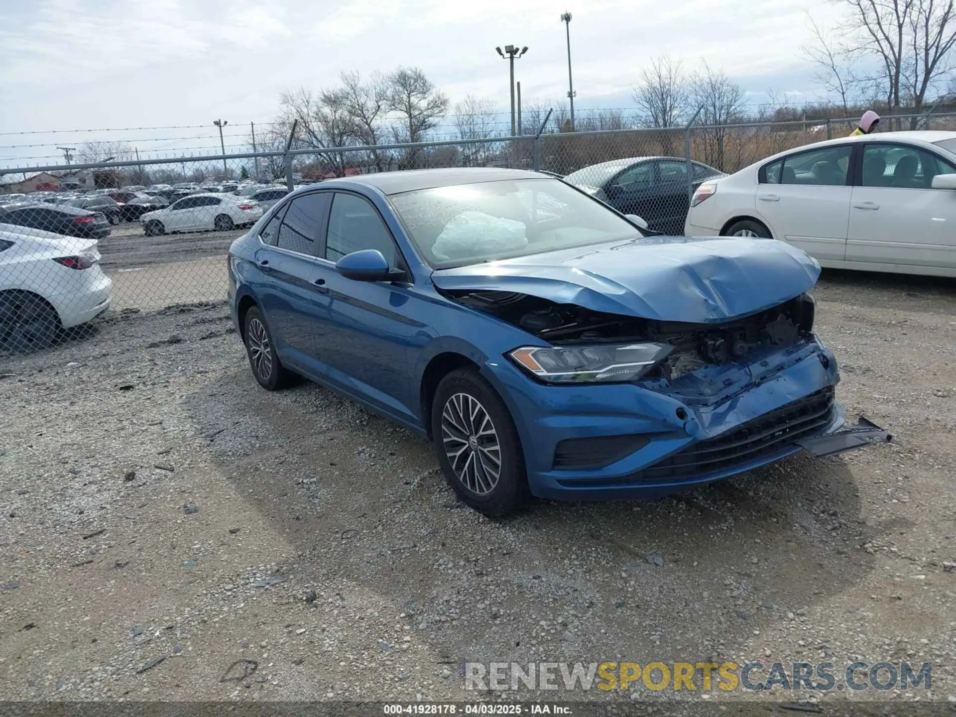 1 fotografías del automóvil dañado 3VWCB7BU6LM012328 VOLKSWAGEN JETTA 2020