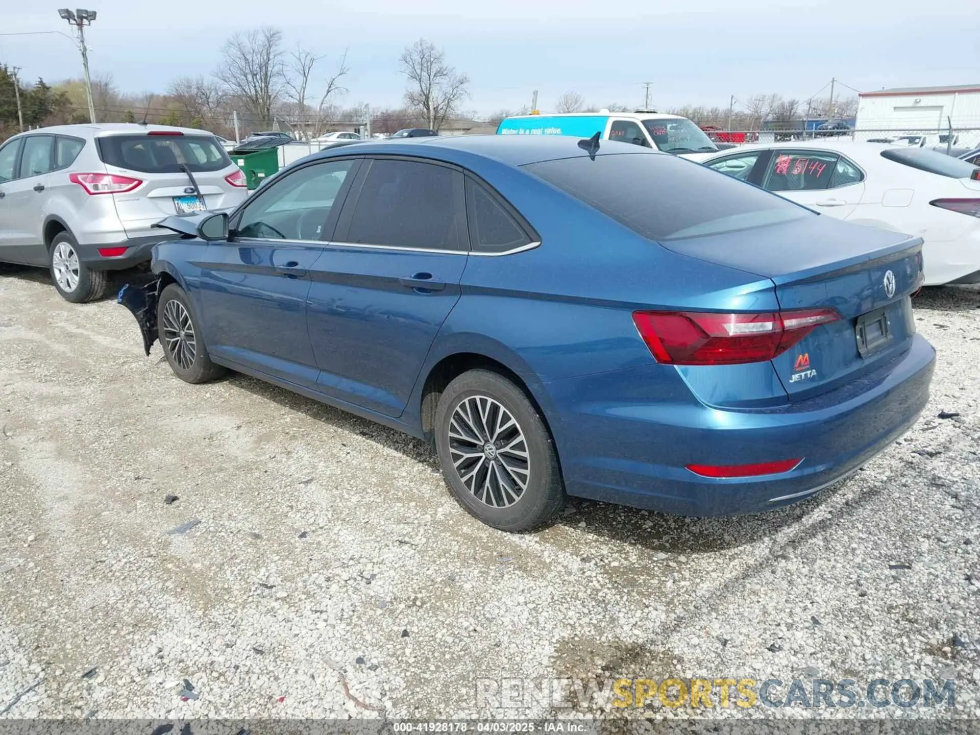 3 fotografías del automóvil dañado 3VWCB7BU6LM012328 VOLKSWAGEN JETTA 2020