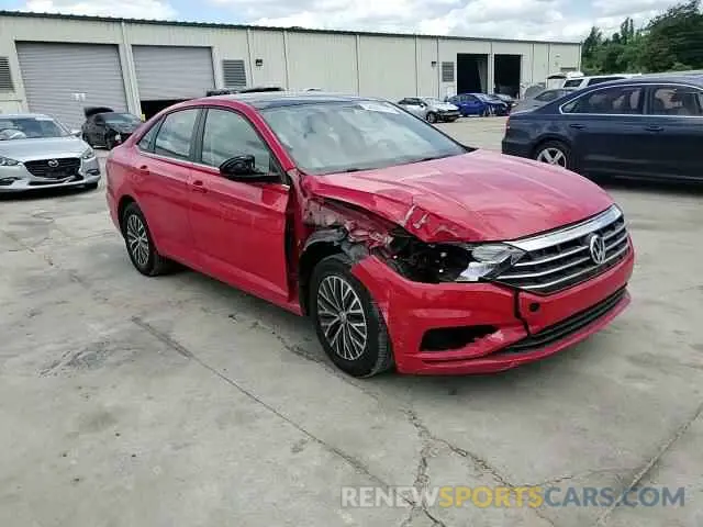 13 fotografías del automóvil dañado 3VWCB7BU6LM031882 VOLKSWAGEN JETTA 2020