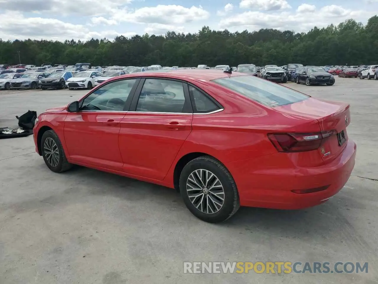 2 fotografías del automóvil dañado 3VWCB7BU6LM031882 VOLKSWAGEN JETTA 2020