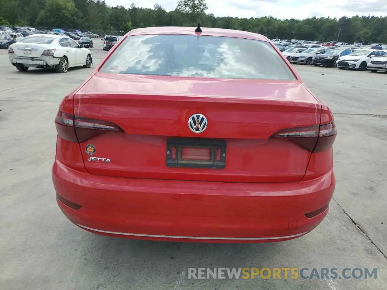 6 fotografías del automóvil dañado 3VWCB7BU6LM031882 VOLKSWAGEN JETTA 2020