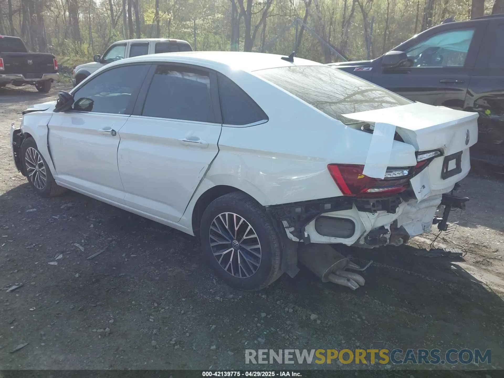 3 fotografías del automóvil dañado 3VWCB7BU6LM034085 VOLKSWAGEN JETTA 2020