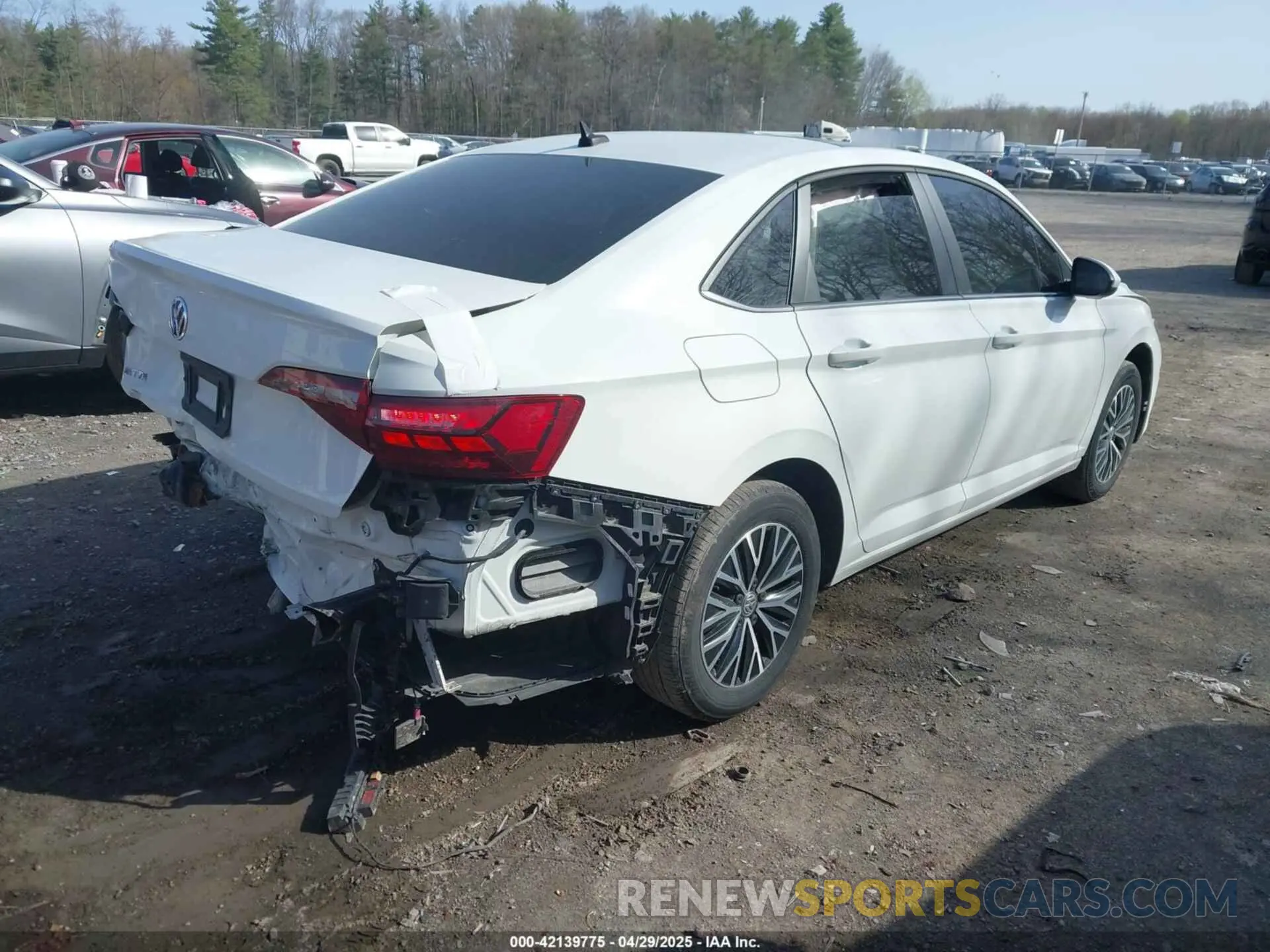 4 fotografías del automóvil dañado 3VWCB7BU6LM034085 VOLKSWAGEN JETTA 2020