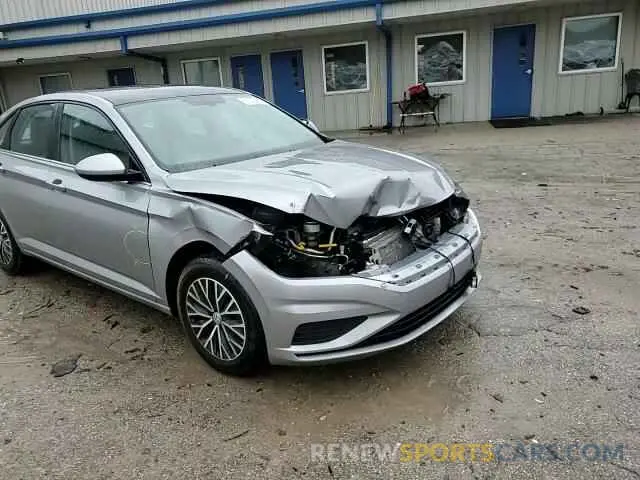 11 fotografías del automóvil dañado 3VWCB7BU6LM043756 VOLKSWAGEN JETTA 2020