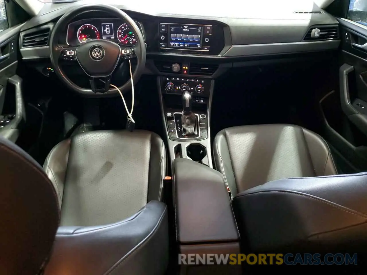 8 fotografías del automóvil dañado 3VWCB7BU6LM043756 VOLKSWAGEN JETTA 2020