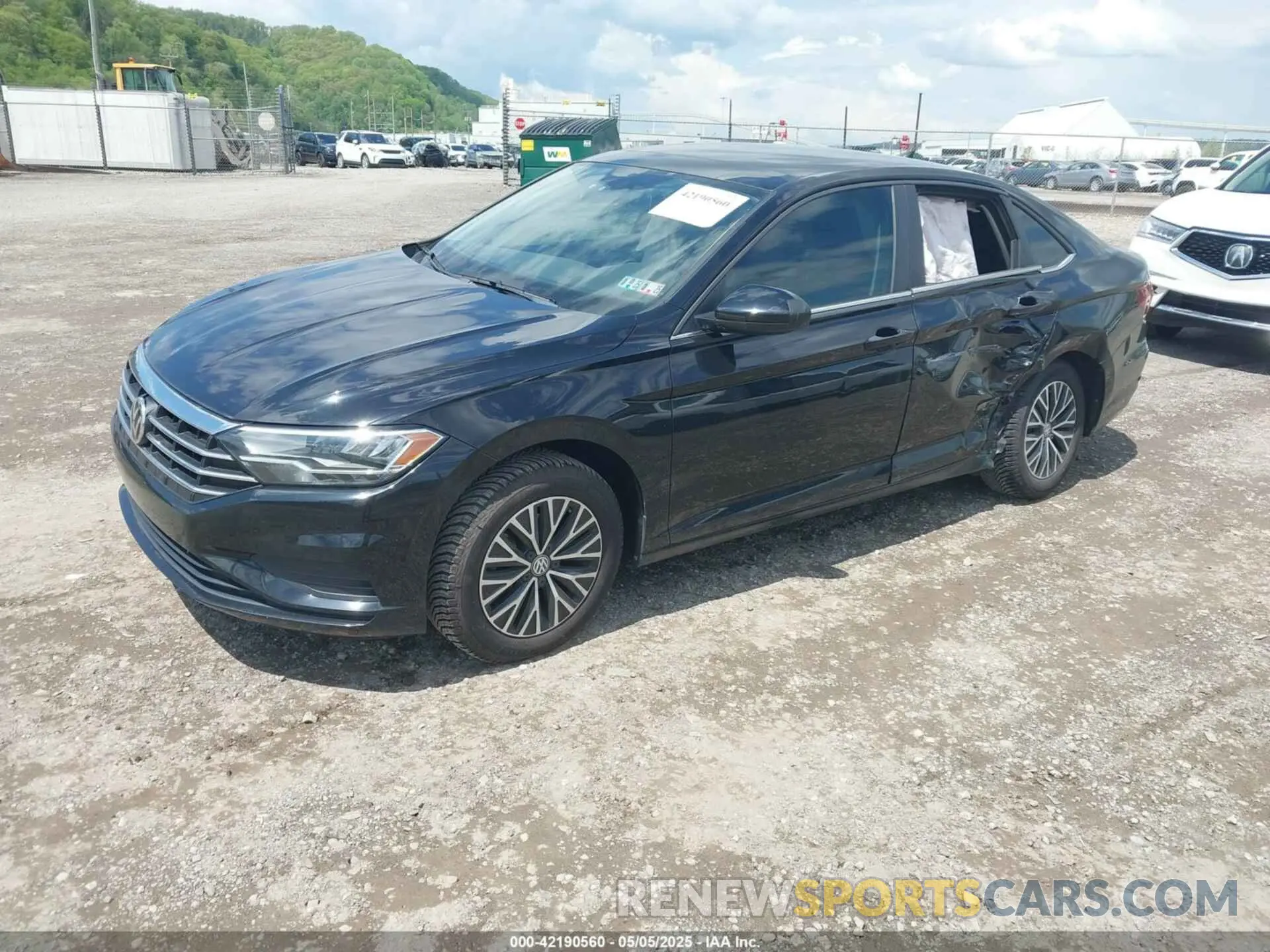 2 fotografías del automóvil dañado 3VWCB7BU6LM052926 VOLKSWAGEN JETTA 2020
