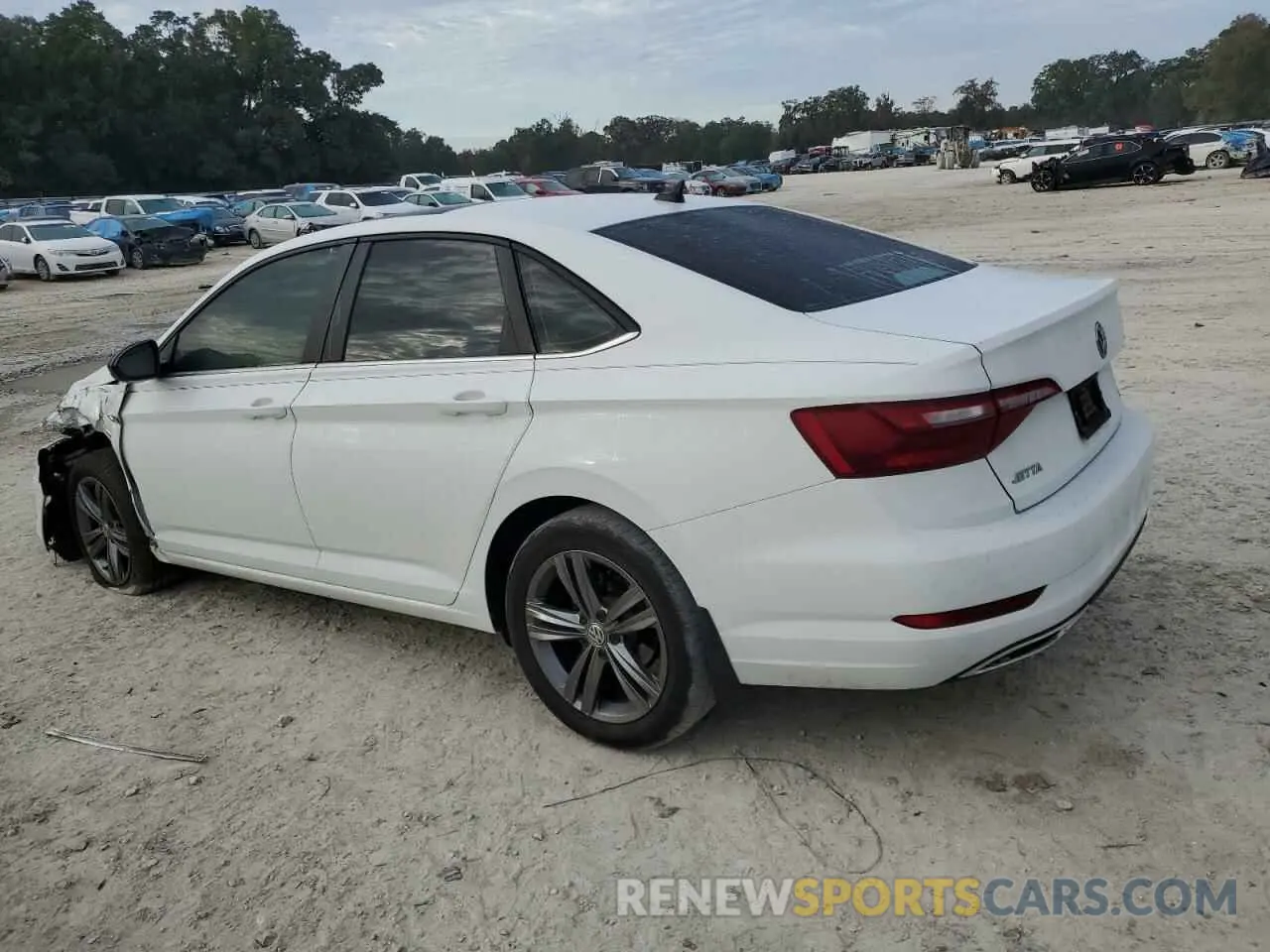 2 fotografías del automóvil dañado 3VWCB7BU6LM068074 VOLKSWAGEN JETTA 2020