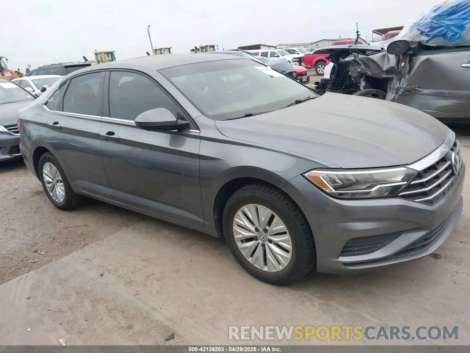 1 fotografías del automóvil dañado 3VWCB7BU7LM030563 VOLKSWAGEN JETTA 2020