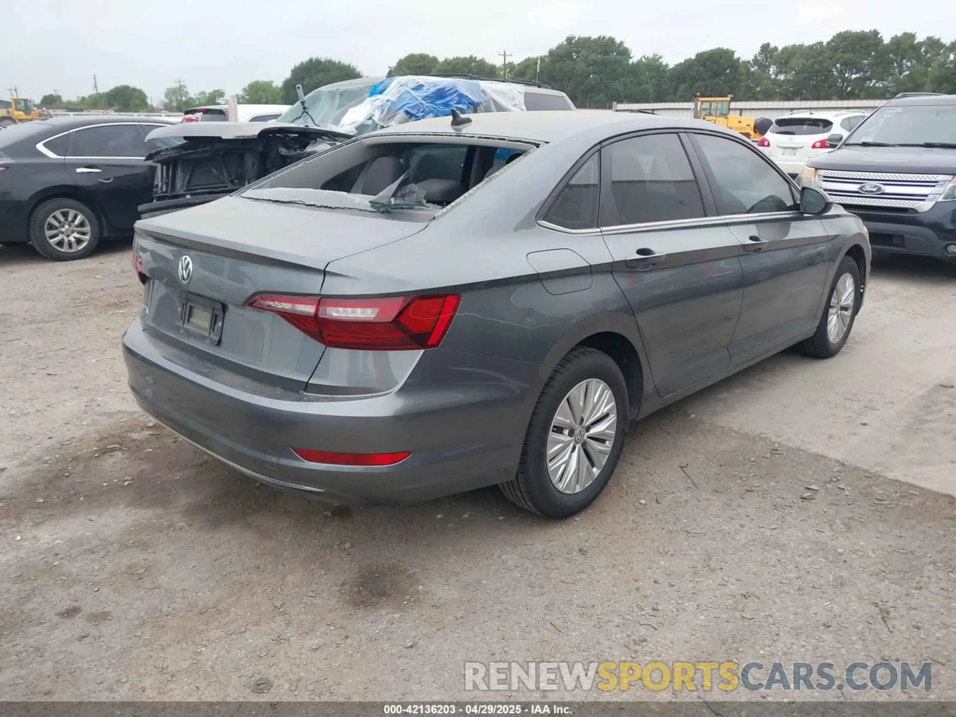 4 fotografías del automóvil dañado 3VWCB7BU7LM030563 VOLKSWAGEN JETTA 2020