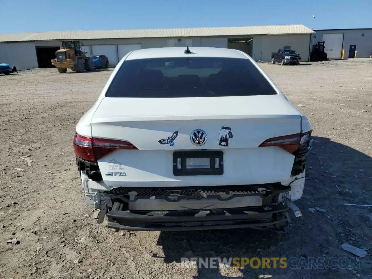 6 fotografías del automóvil dañado 3VWCB7BU7LM038937 VOLKSWAGEN JETTA 2020