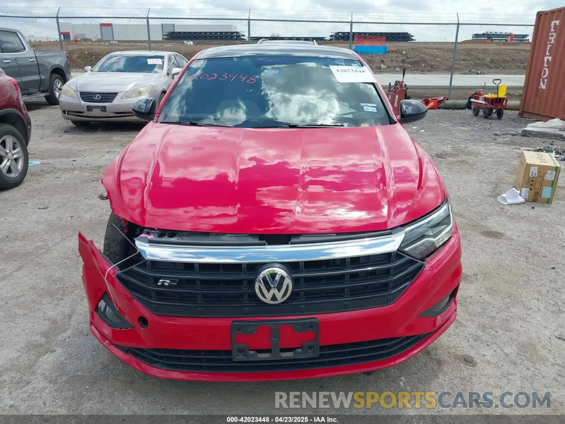 12 fotografías del automóvil dañado 3VWCB7BU7LM048500 VOLKSWAGEN JETTA 2020