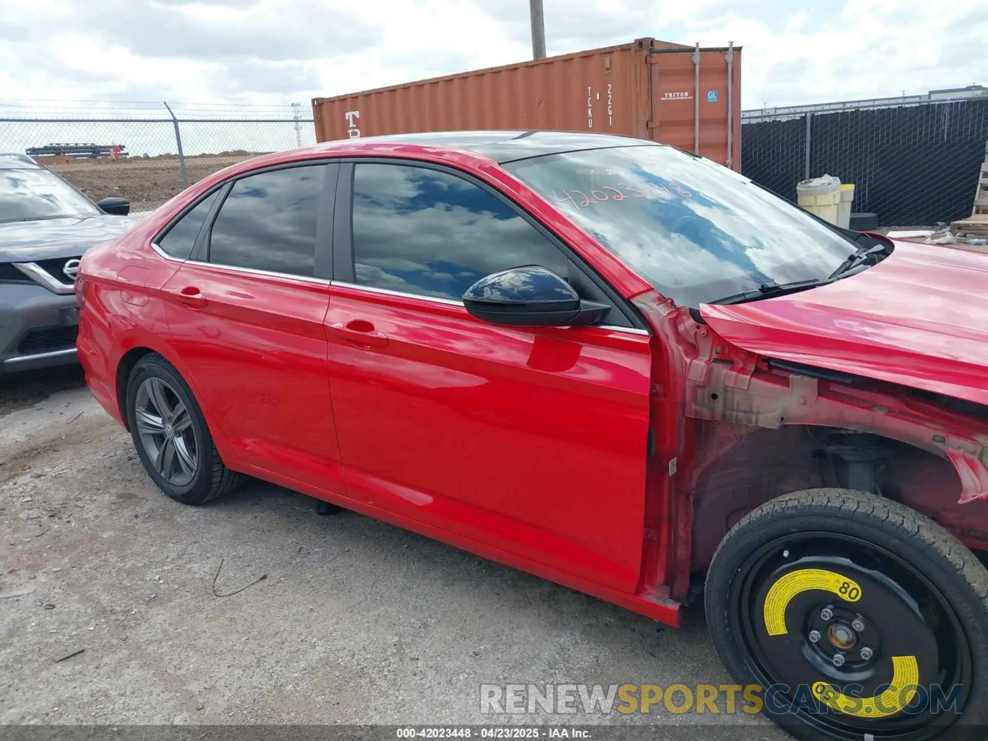 13 fotografías del automóvil dañado 3VWCB7BU7LM048500 VOLKSWAGEN JETTA 2020