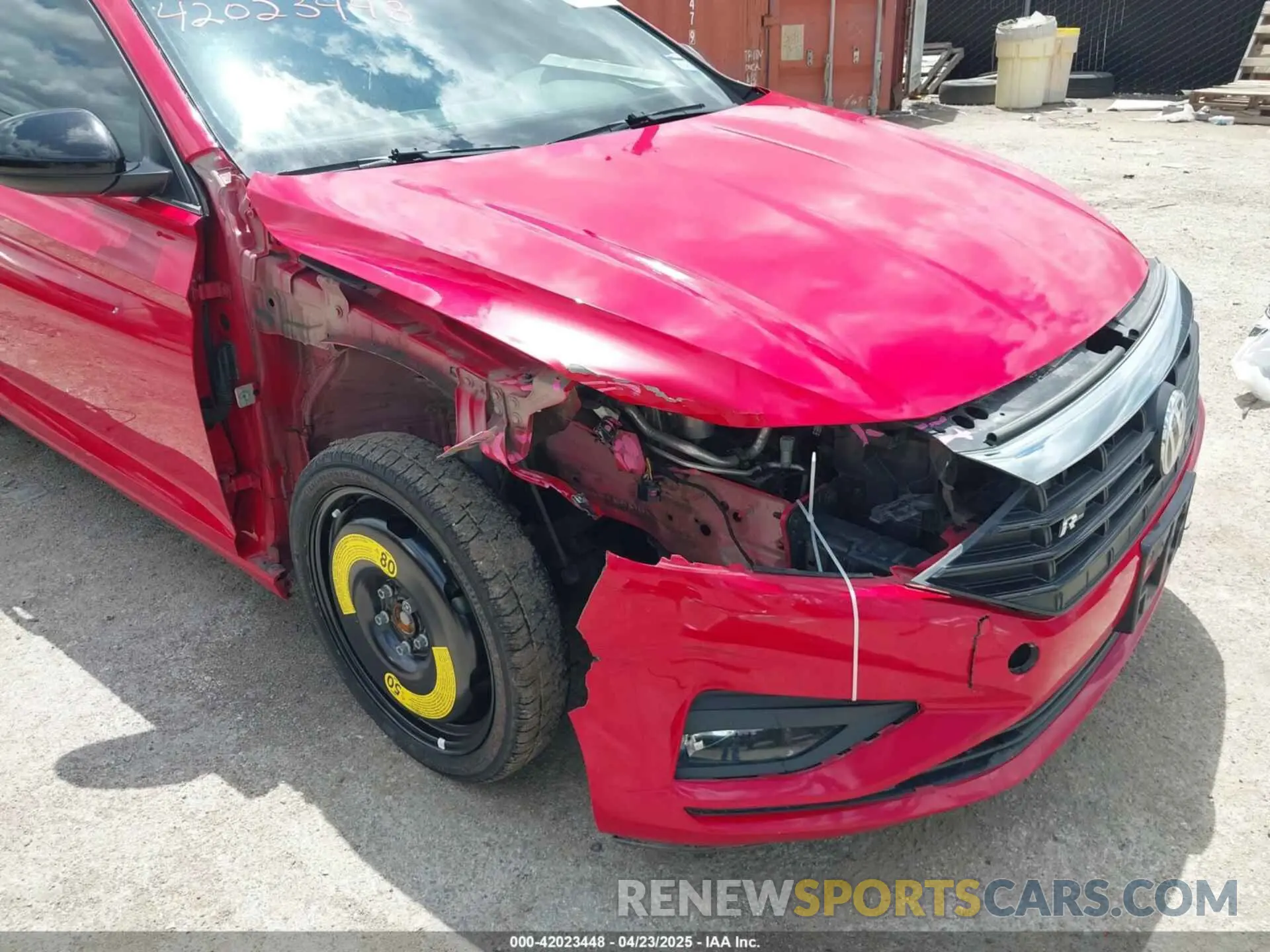 6 fotografías del automóvil dañado 3VWCB7BU7LM048500 VOLKSWAGEN JETTA 2020