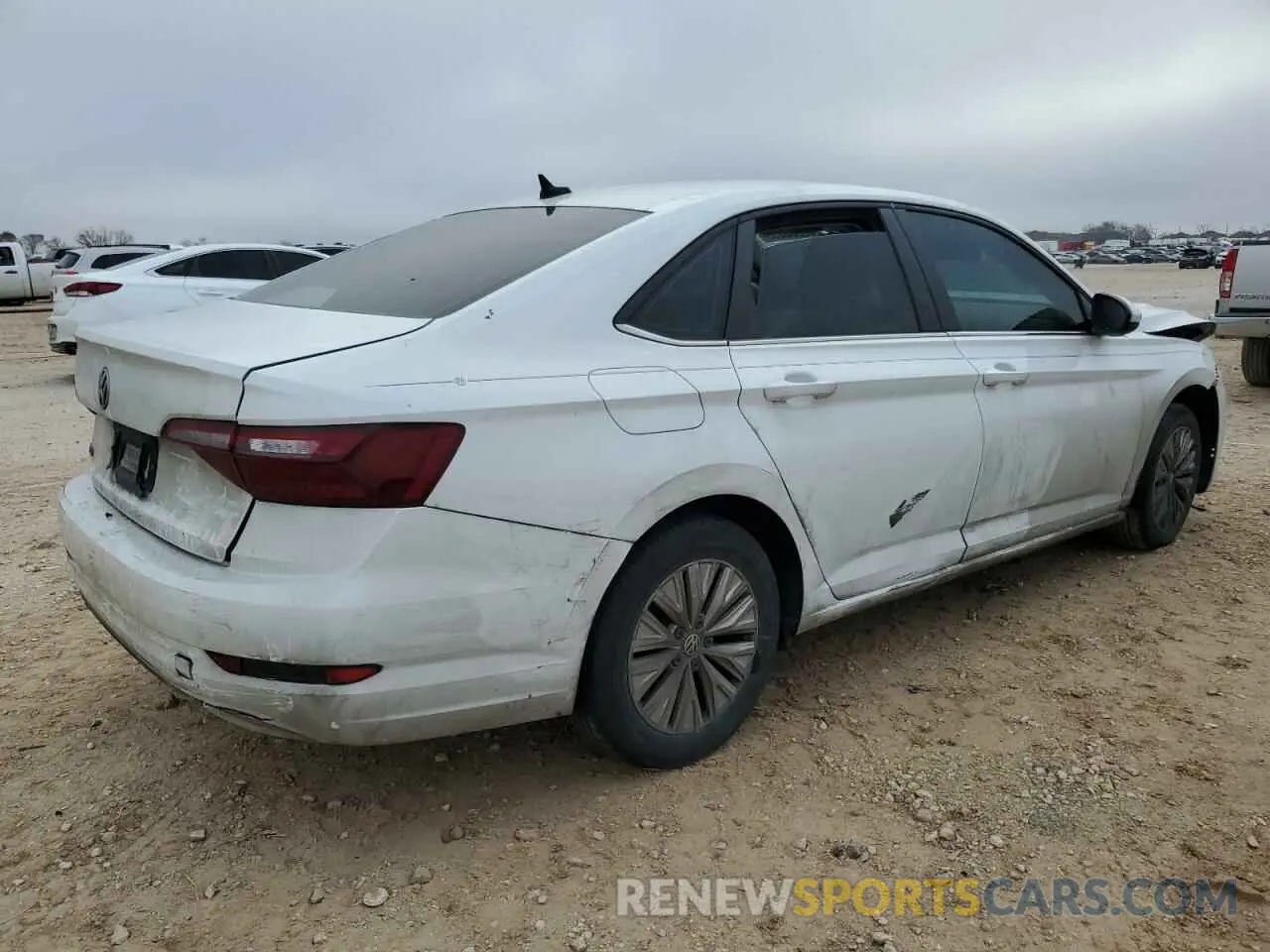 3 fotografías del automóvil dañado 3VWCB7BU7LM073011 VOLKSWAGEN JETTA 2020