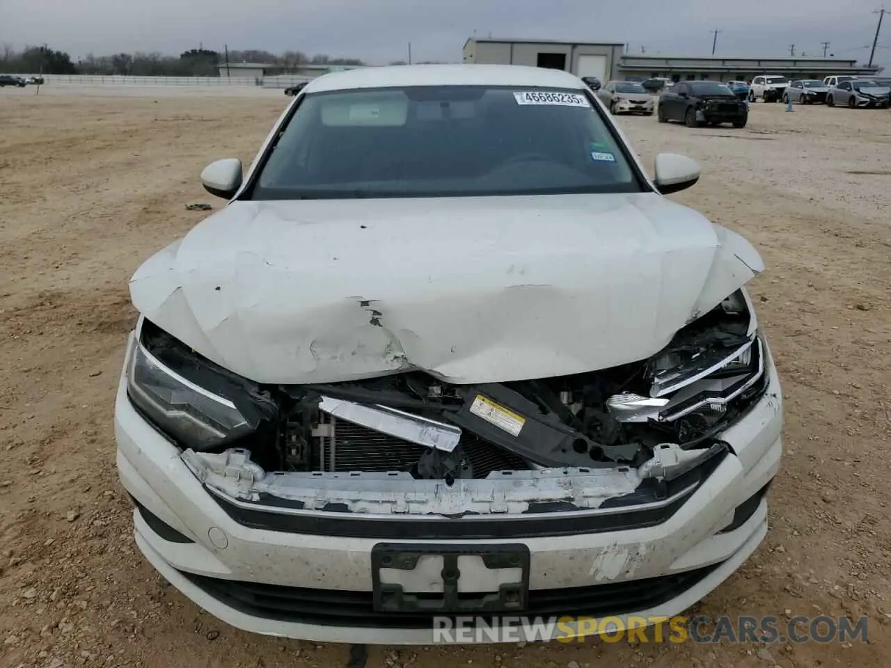 5 fotografías del automóvil dañado 3VWCB7BU7LM073011 VOLKSWAGEN JETTA 2020