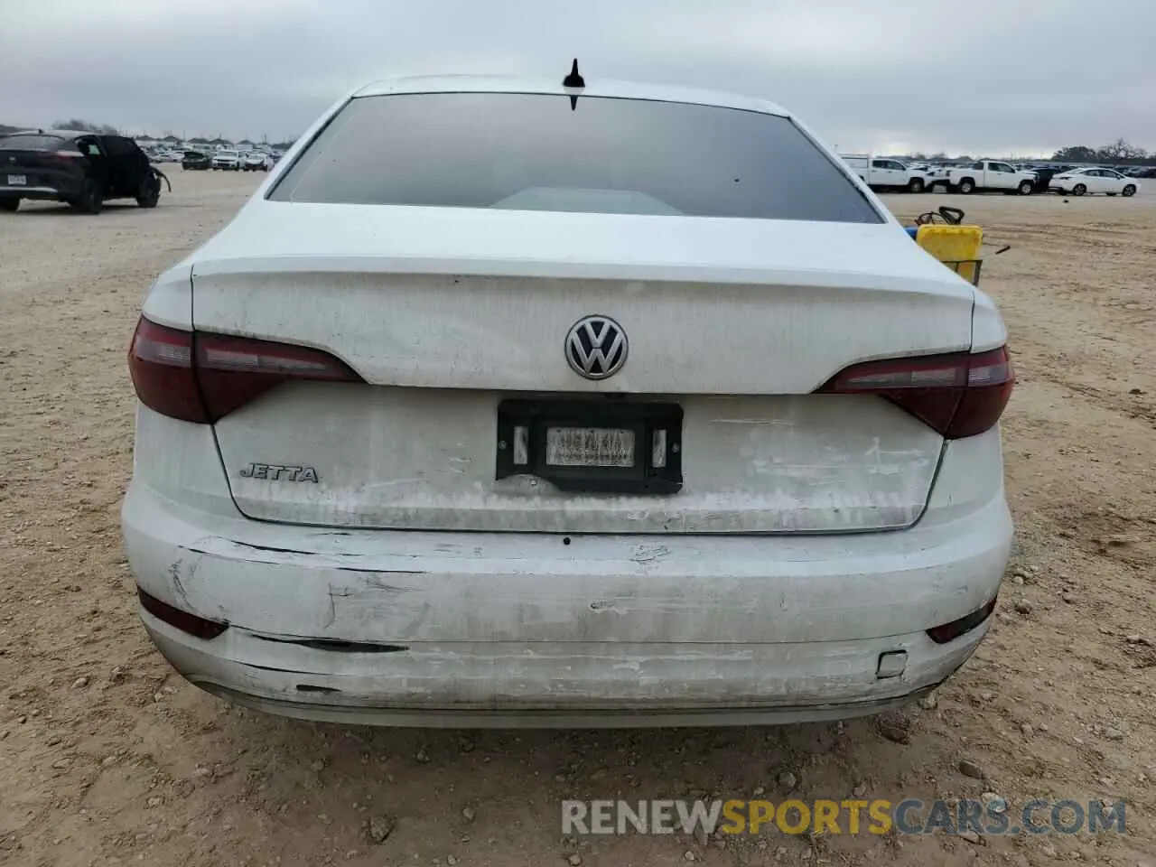 6 fotografías del automóvil dañado 3VWCB7BU7LM073011 VOLKSWAGEN JETTA 2020