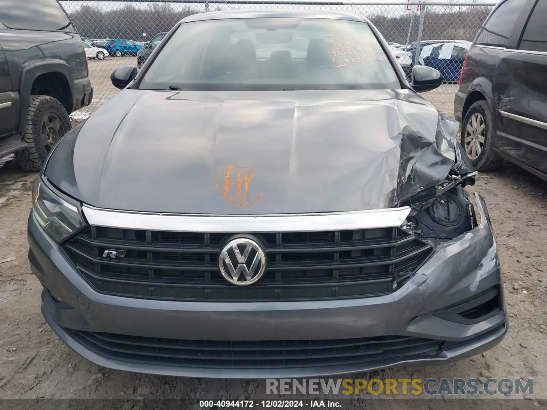 12 fotografías del automóvil dañado 3VWCB7BU8LM003677 VOLKSWAGEN JETTA 2020