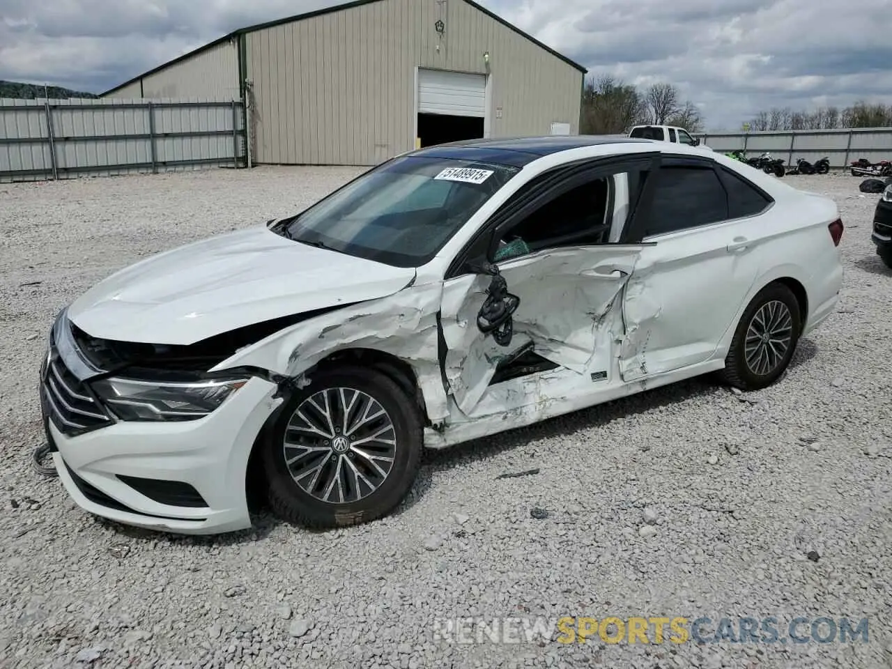 1 fotografías del automóvil dañado 3VWCB7BU8LM011634 VOLKSWAGEN JETTA 2020