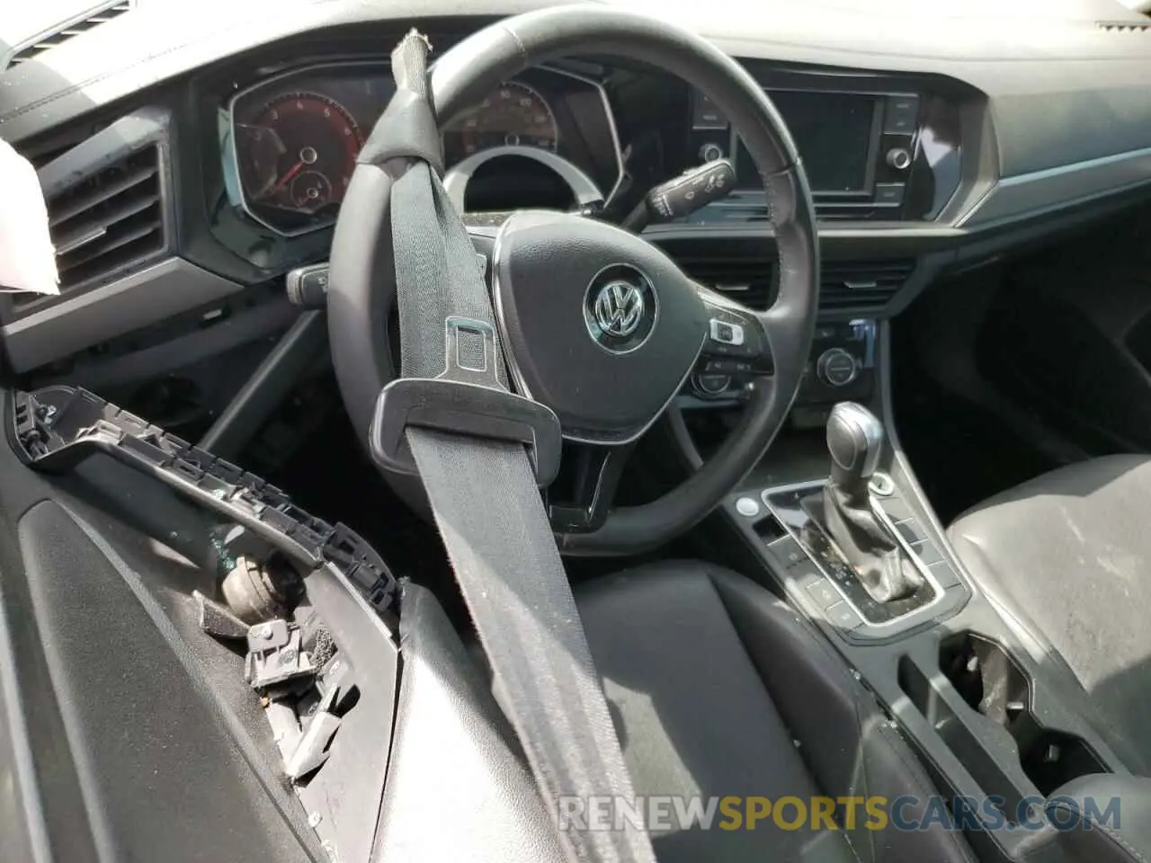 8 fotografías del automóvil dañado 3VWCB7BU8LM011634 VOLKSWAGEN JETTA 2020